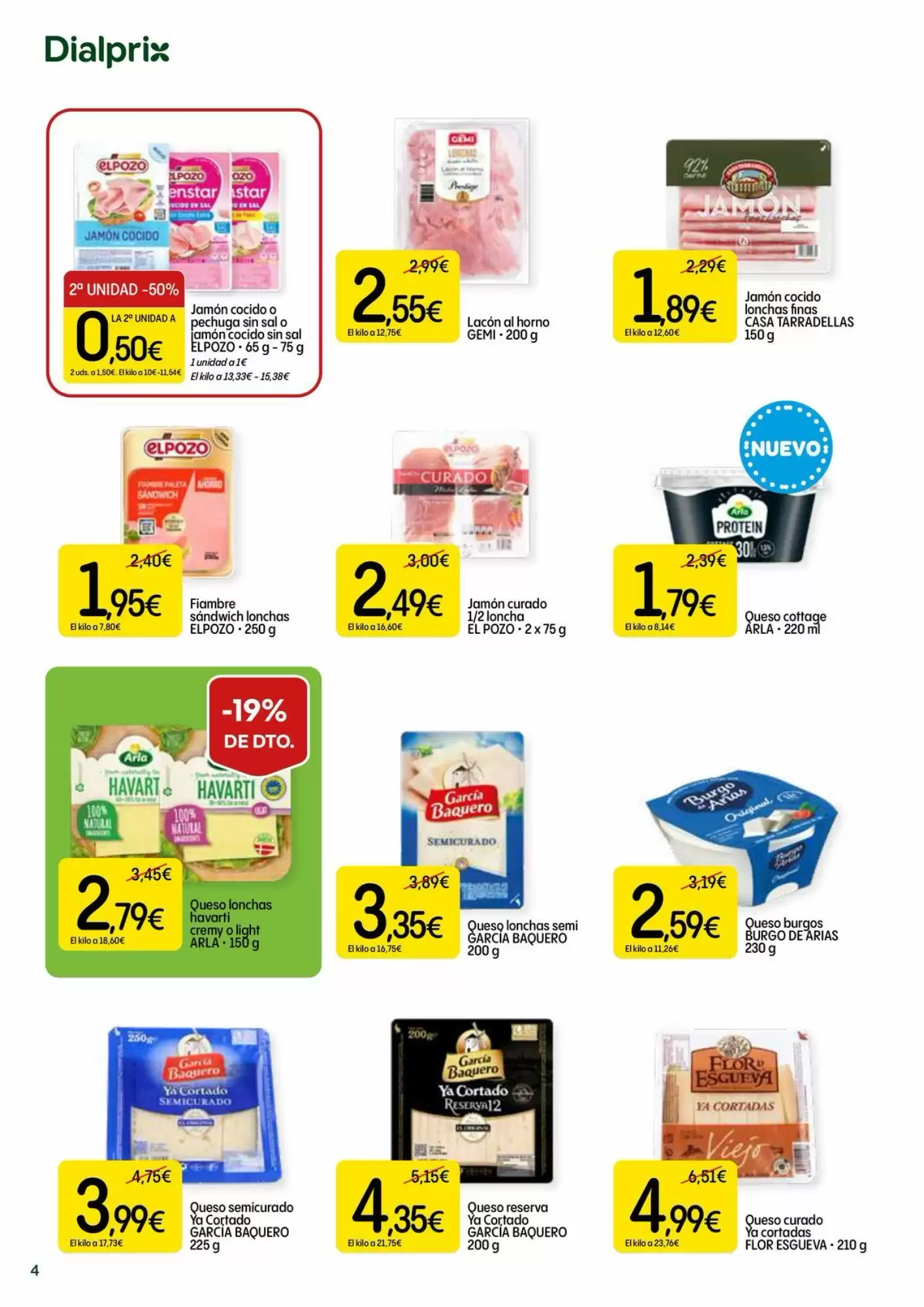 Folleto promocional de Dialprix válido desde el 15/10/2026 - Página 4.