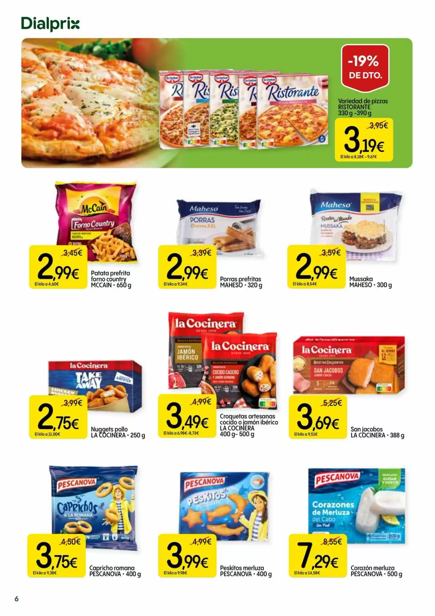 Folleto promocional de Dialprix válido desde el 15/10/2026 - Página 6.