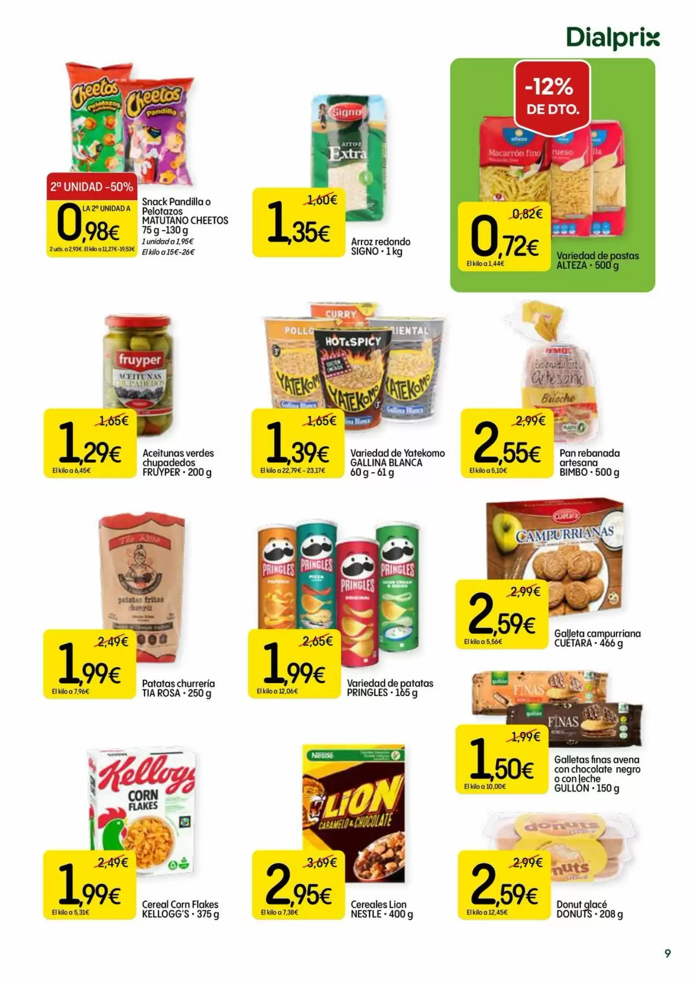 Folleto promocional de Dialprix válido desde el 15/10/2026 - Página 9.