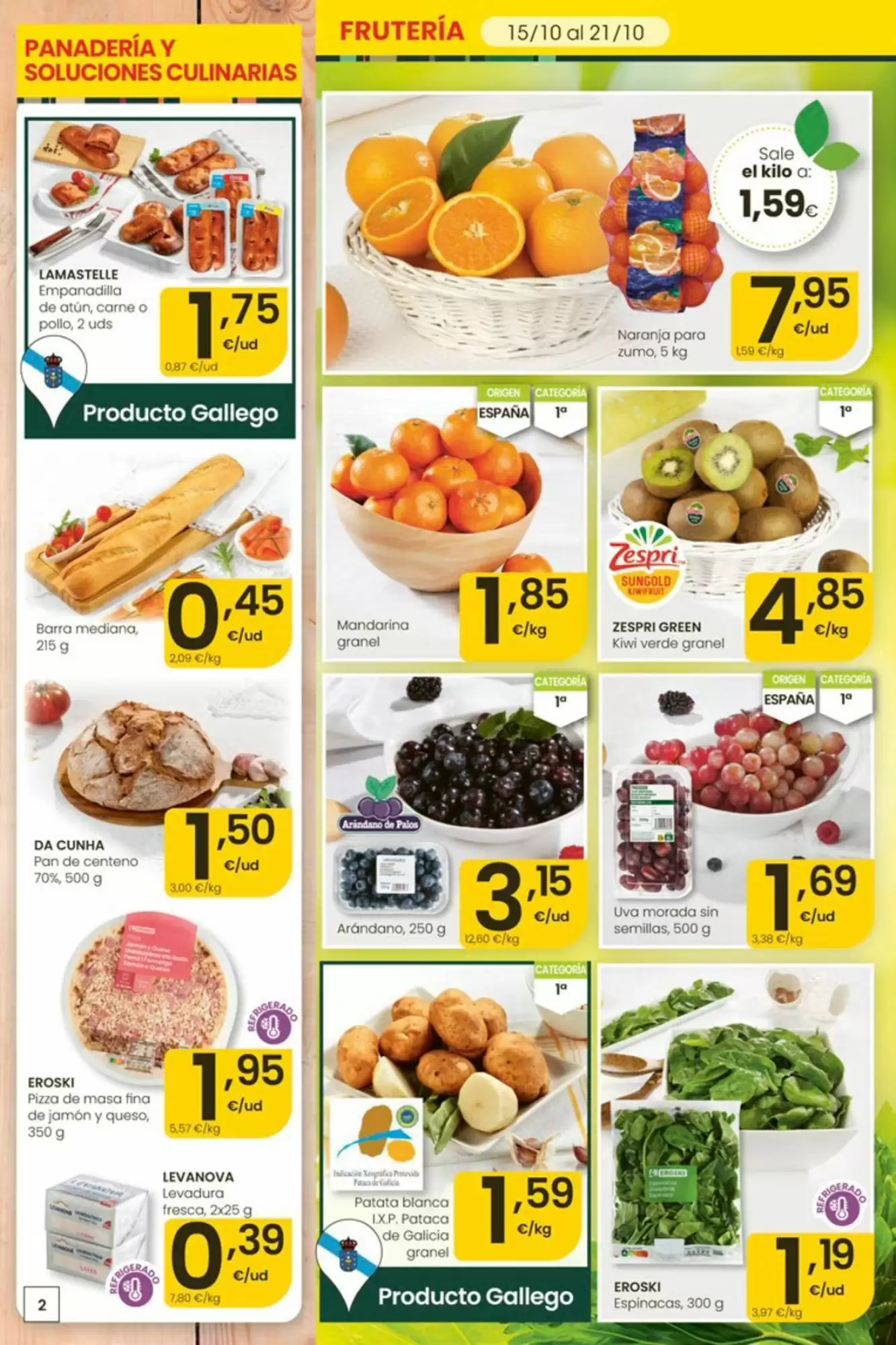 Folleto promocional de Aliprox válido desde el 15/10/2026 - Página 2.