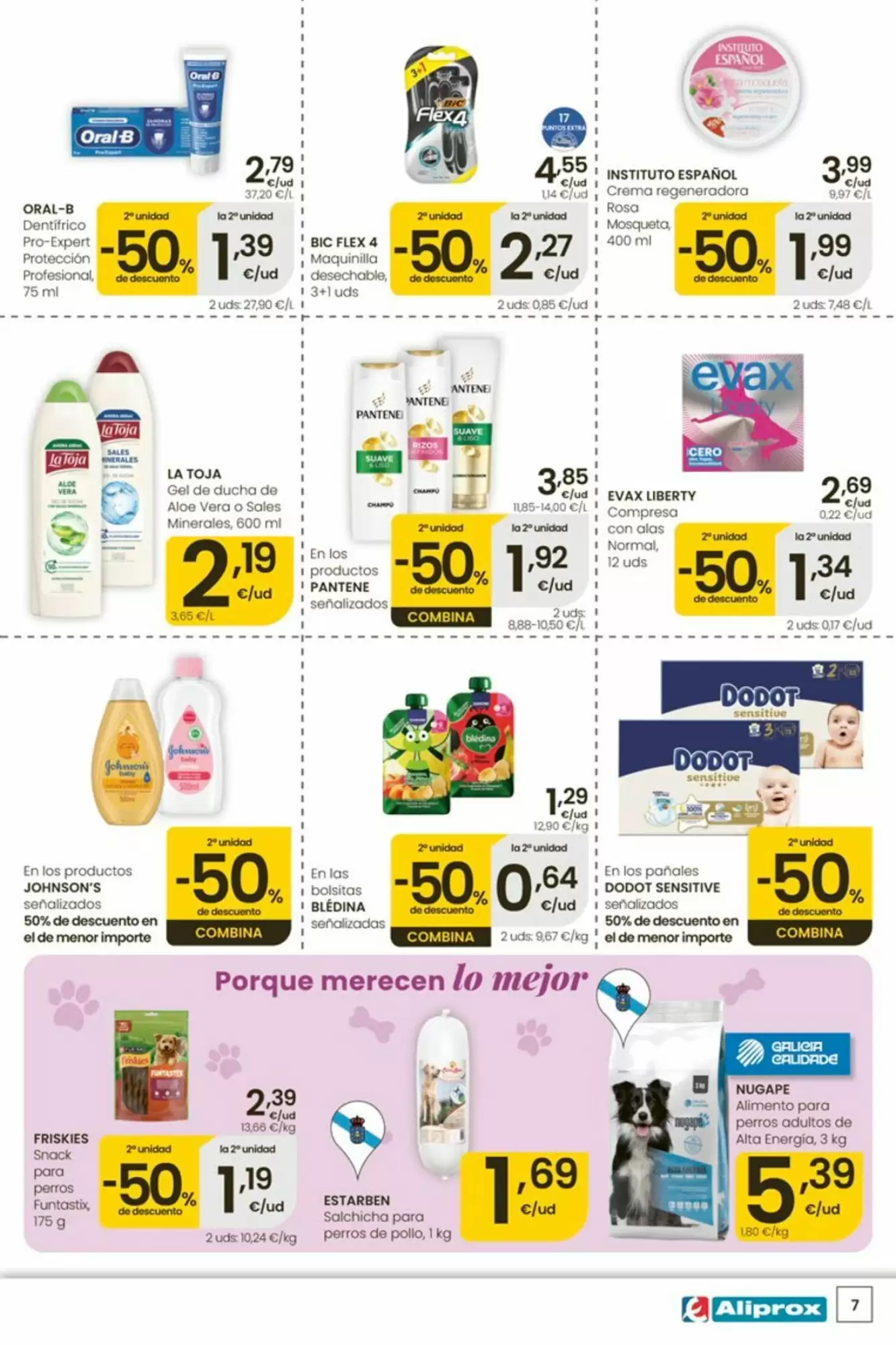Folleto promocional de Aliprox válido desde el 15/10/2026 - Página 7.