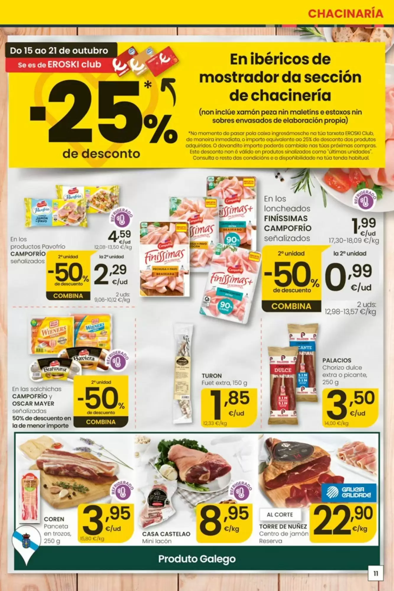 Folleto promocional de Eroski válido desde el 15/10/2026 - Página 11.