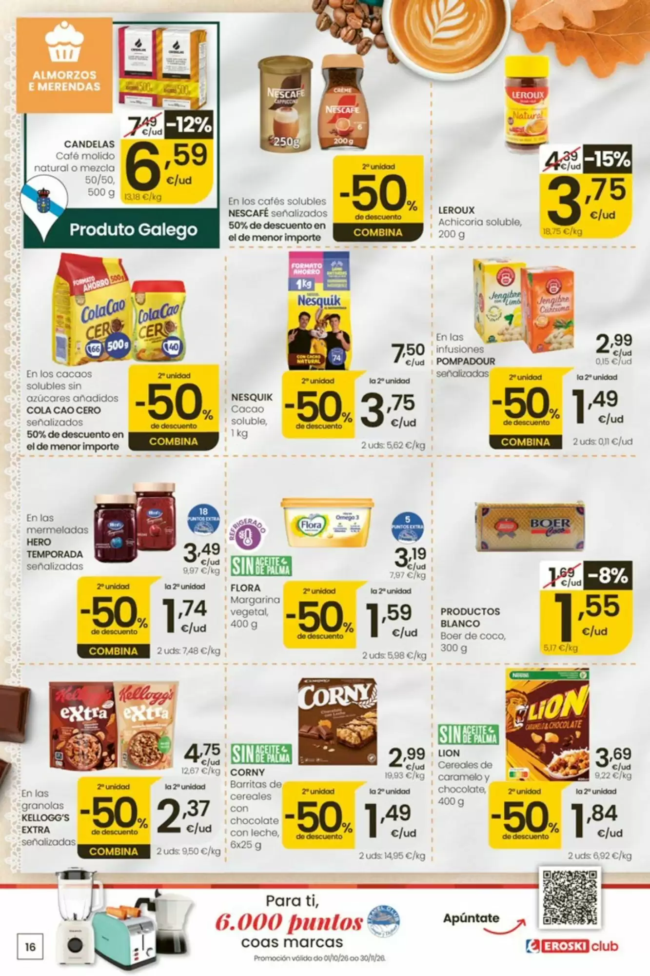 Folleto promocional de Eroski válido desde el 15/10/2026 - Página 16.