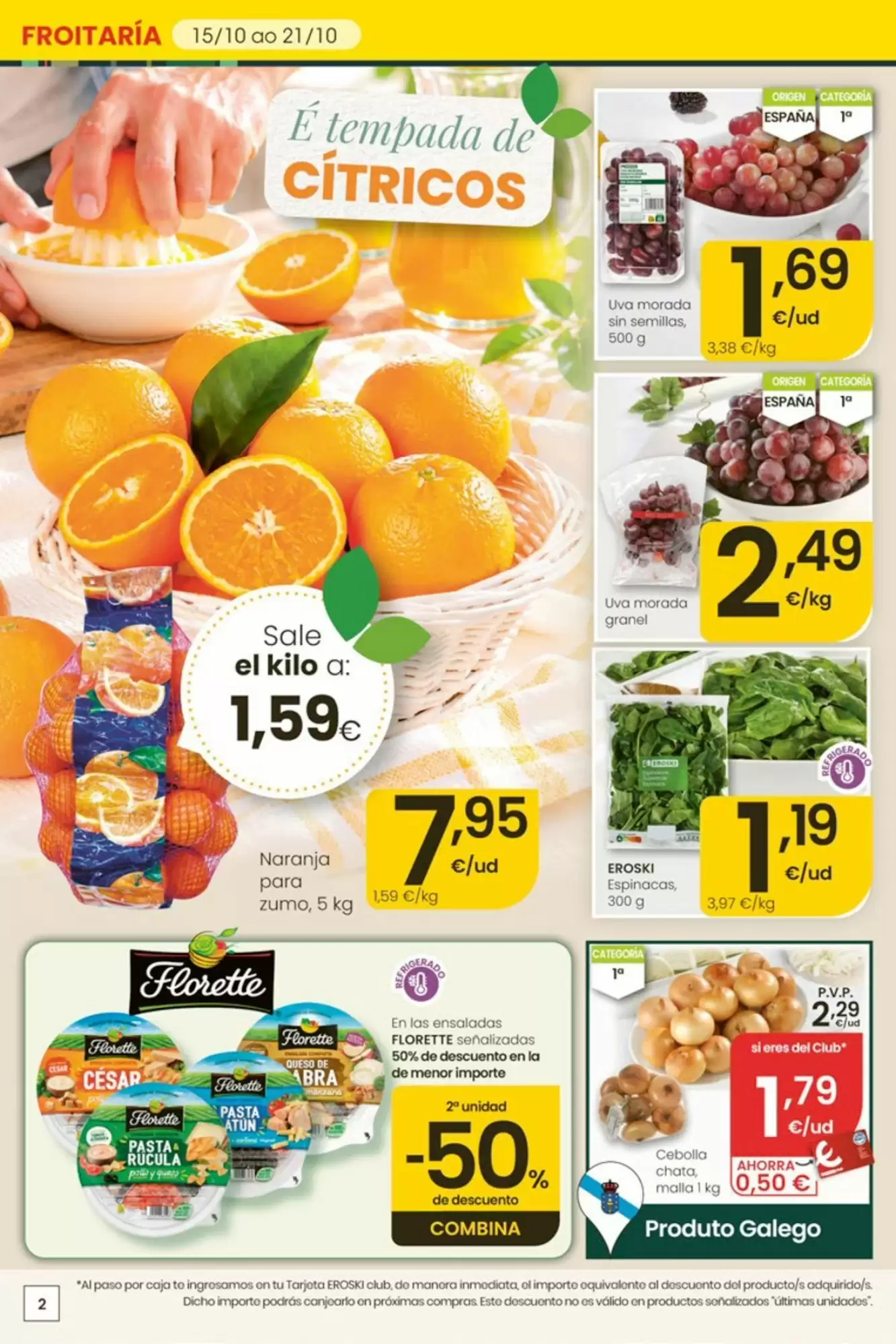 Folleto promocional de Eroski válido desde el 15/10/2026 - Página 2.
