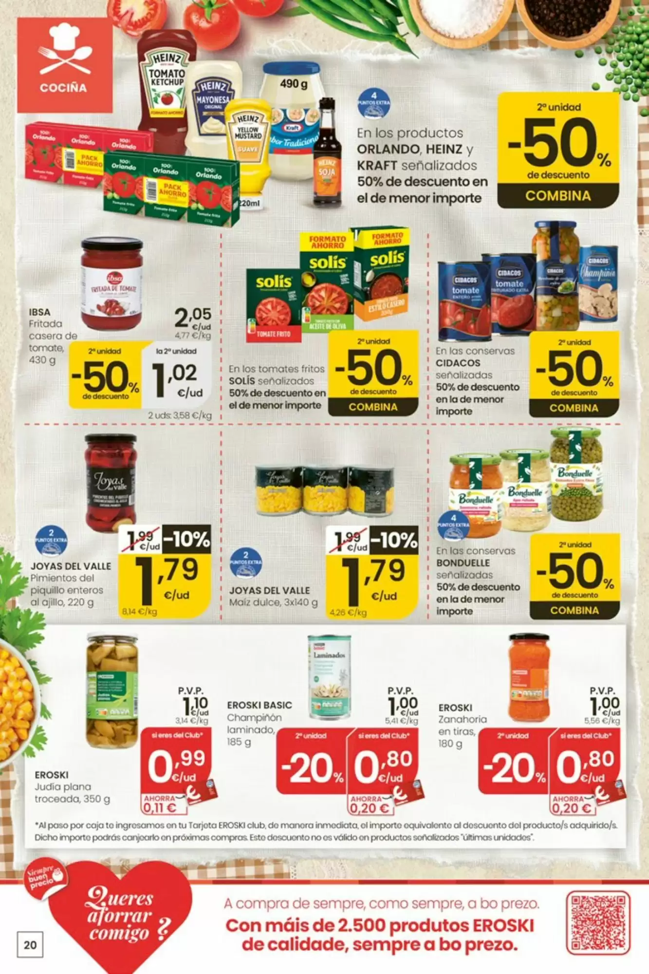 Folleto promocional de Eroski válido desde el 15/10/2026 - Página 20.
