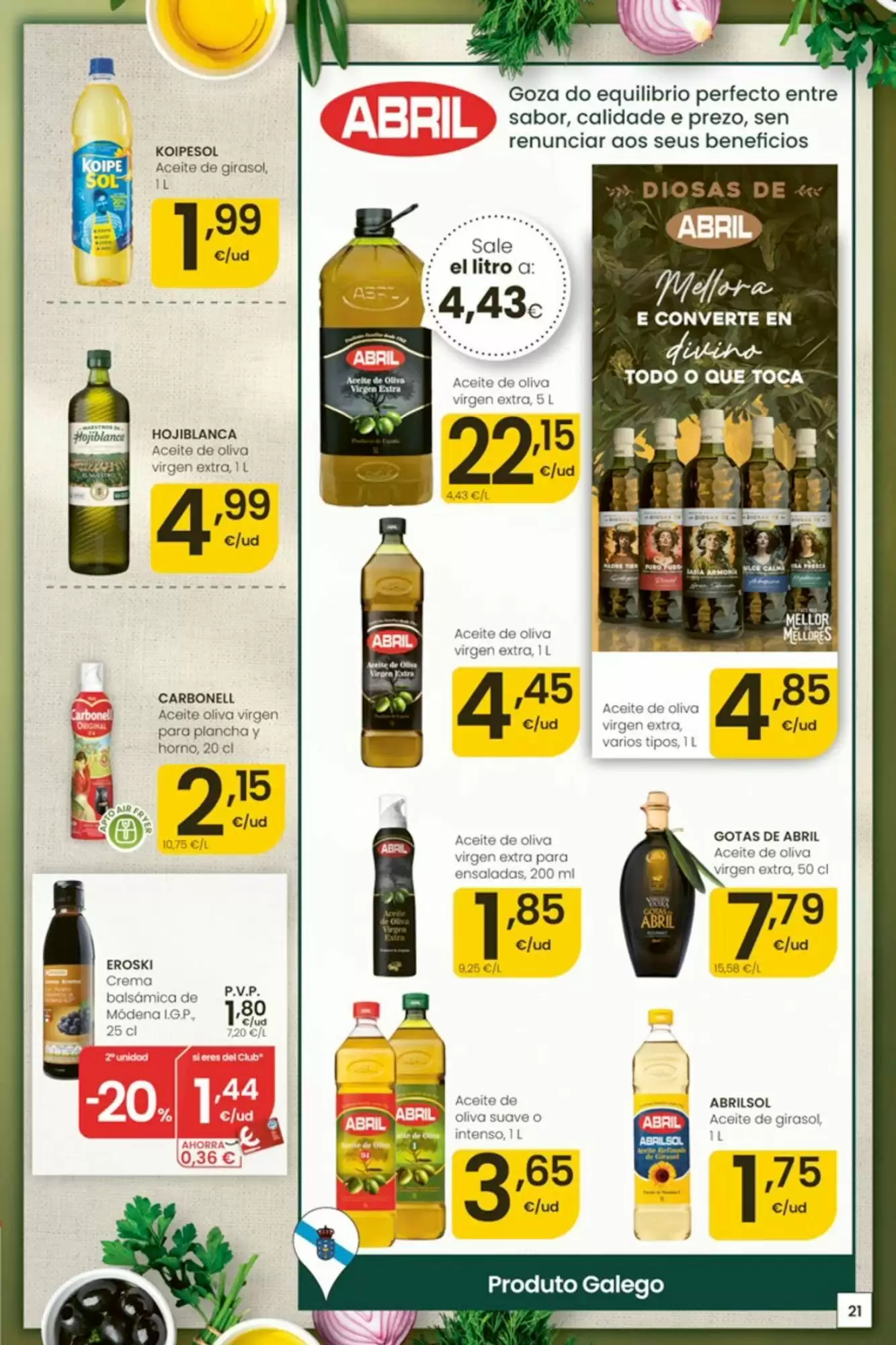 Folleto promocional de Eroski válido desde el 15/10/2026 - Página 21.