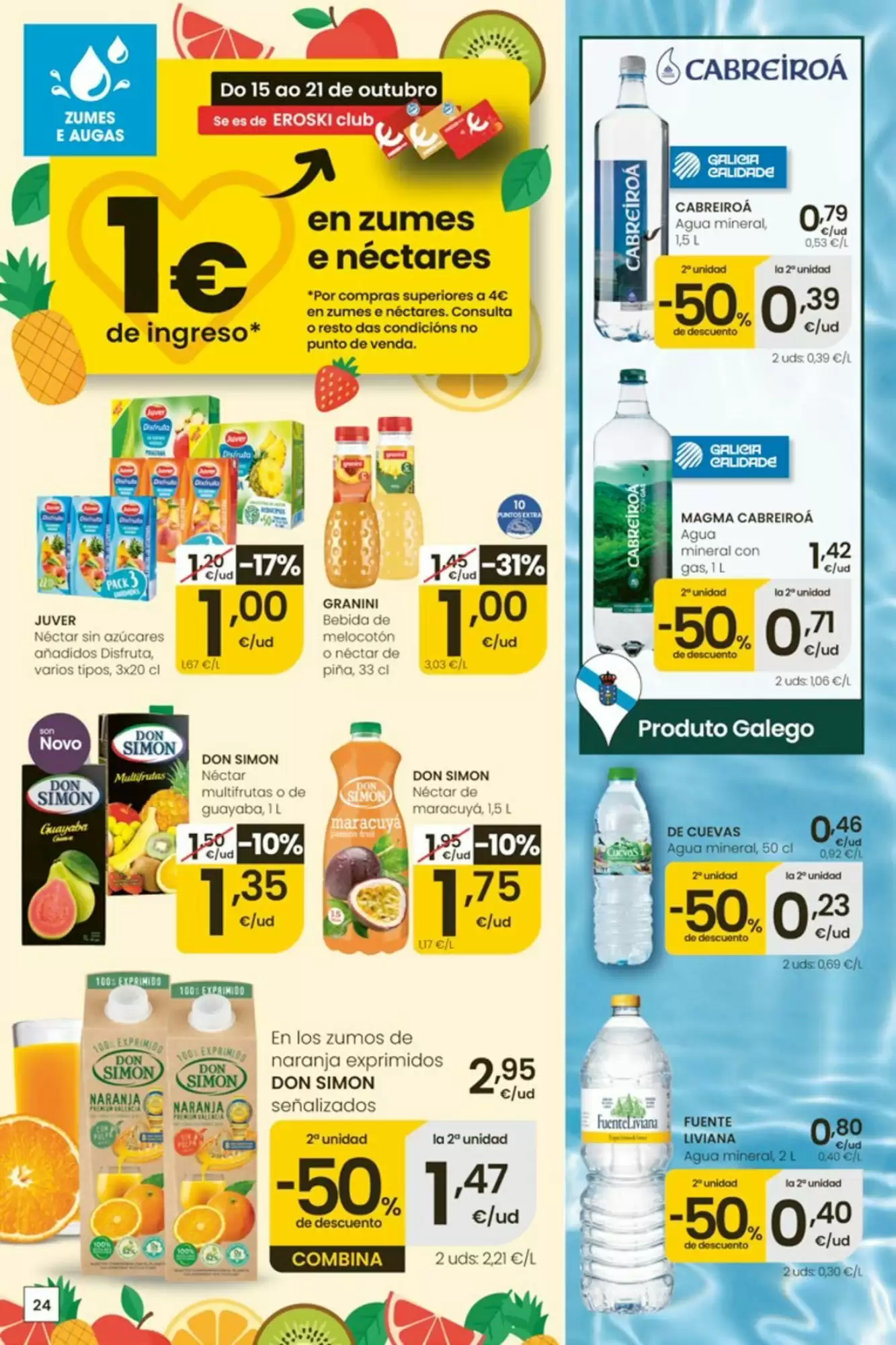 Folleto promocional de Eroski válido desde el 15/10/2026 - Página 24.