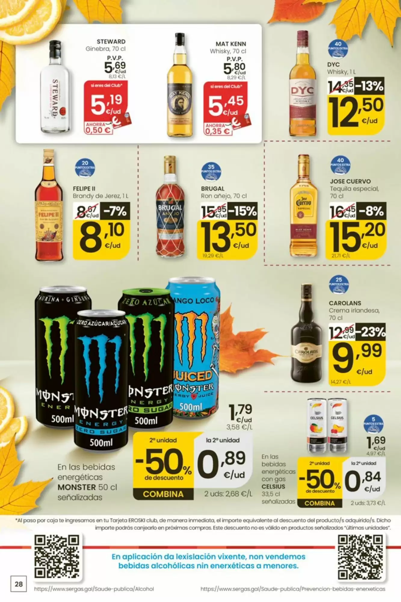 Folleto promocional de Eroski válido desde el 15/10/2026 - Página 28.