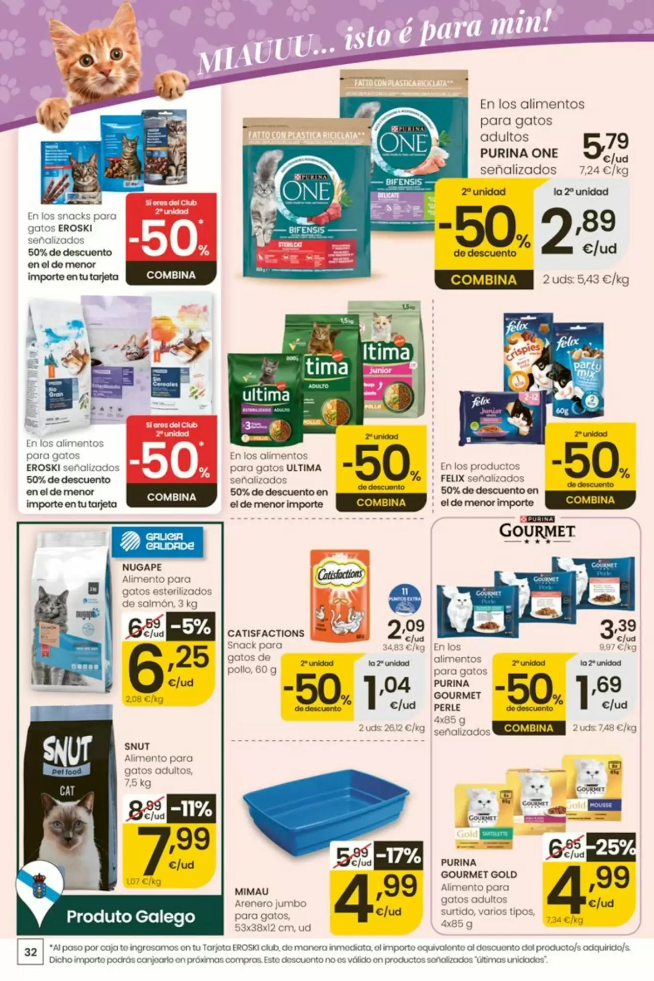 Folleto promocional de Eroski válido desde el 15/10/2026 - Página 32.