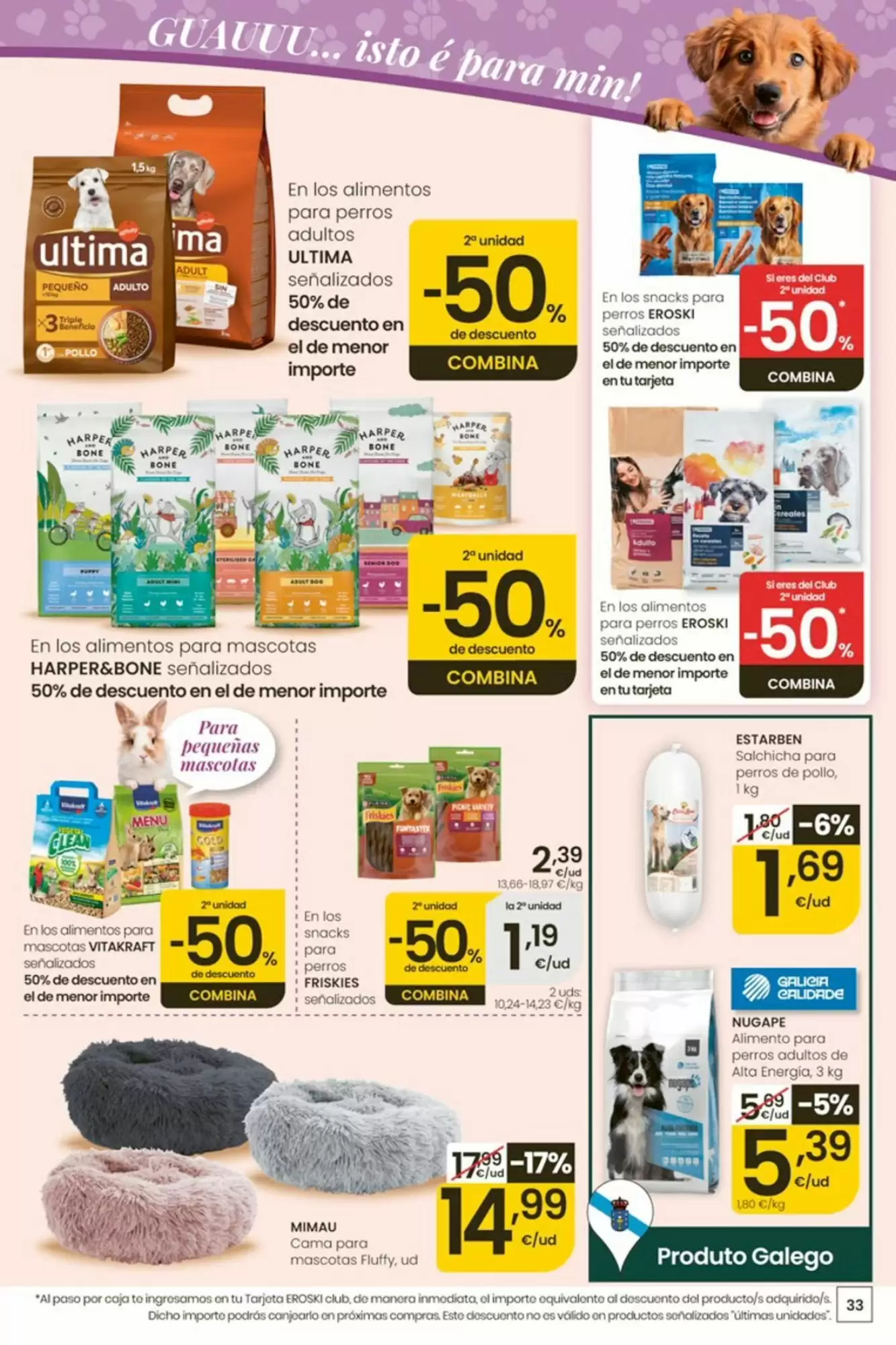 Folleto promocional de Eroski válido desde el 15/10/2026 - Página 33.