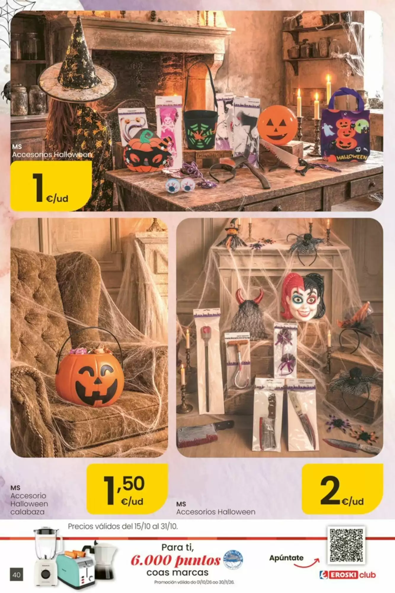 Folleto promocional de Eroski válido desde el 15/10/2026 - Página 40.