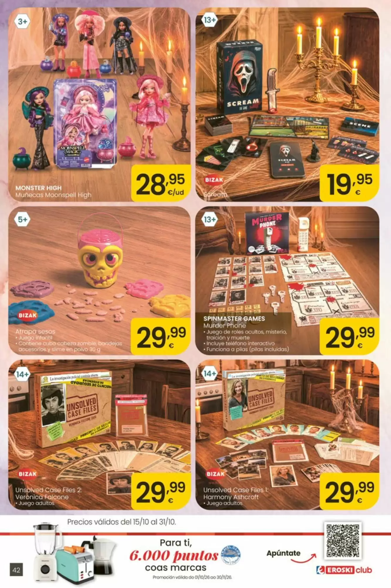 Folleto promocional de Eroski válido desde el 15/10/2026 - Página 42.