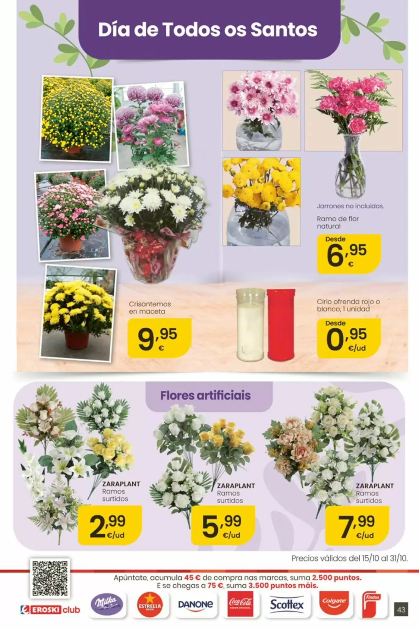Folleto promocional de Eroski válido desde el 15/10/2026 - Página 43.