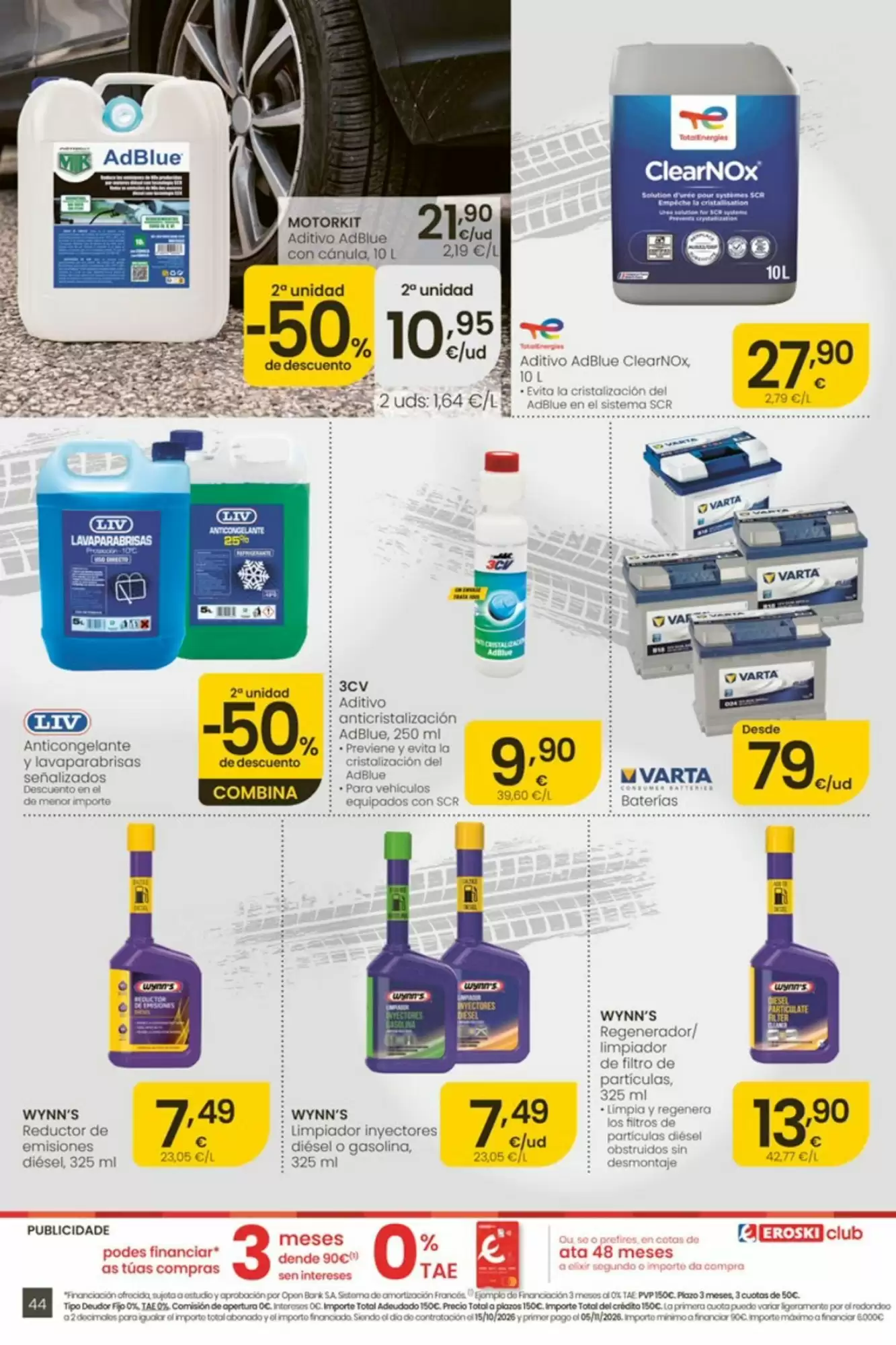 Folleto promocional de Eroski válido desde el 15/10/2026 - Página 44.