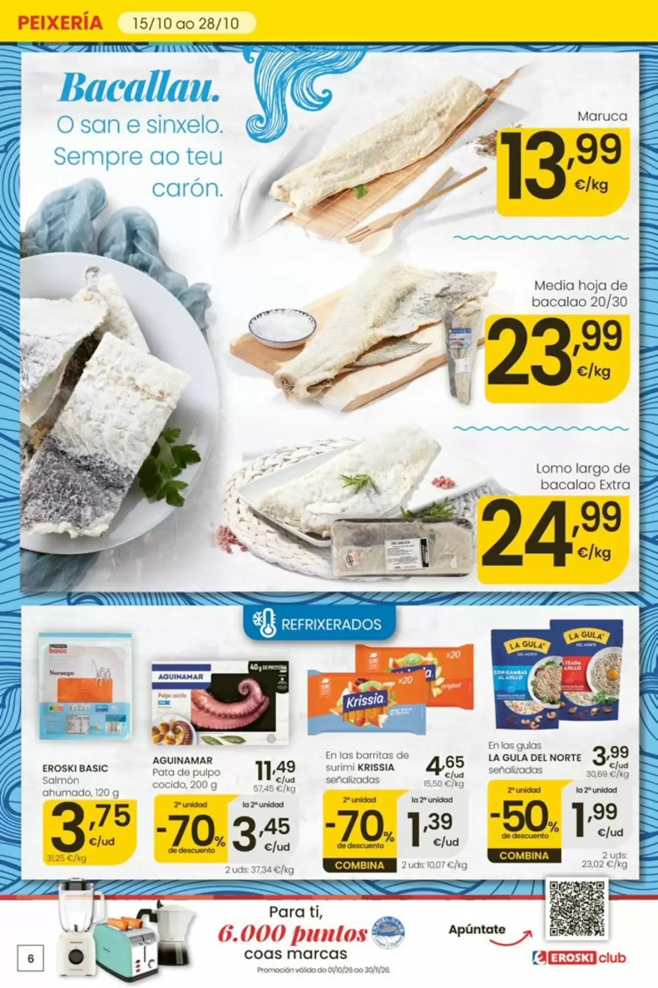 Folleto promocional de Eroski válido desde el 15/10/2026 - Página 6.
