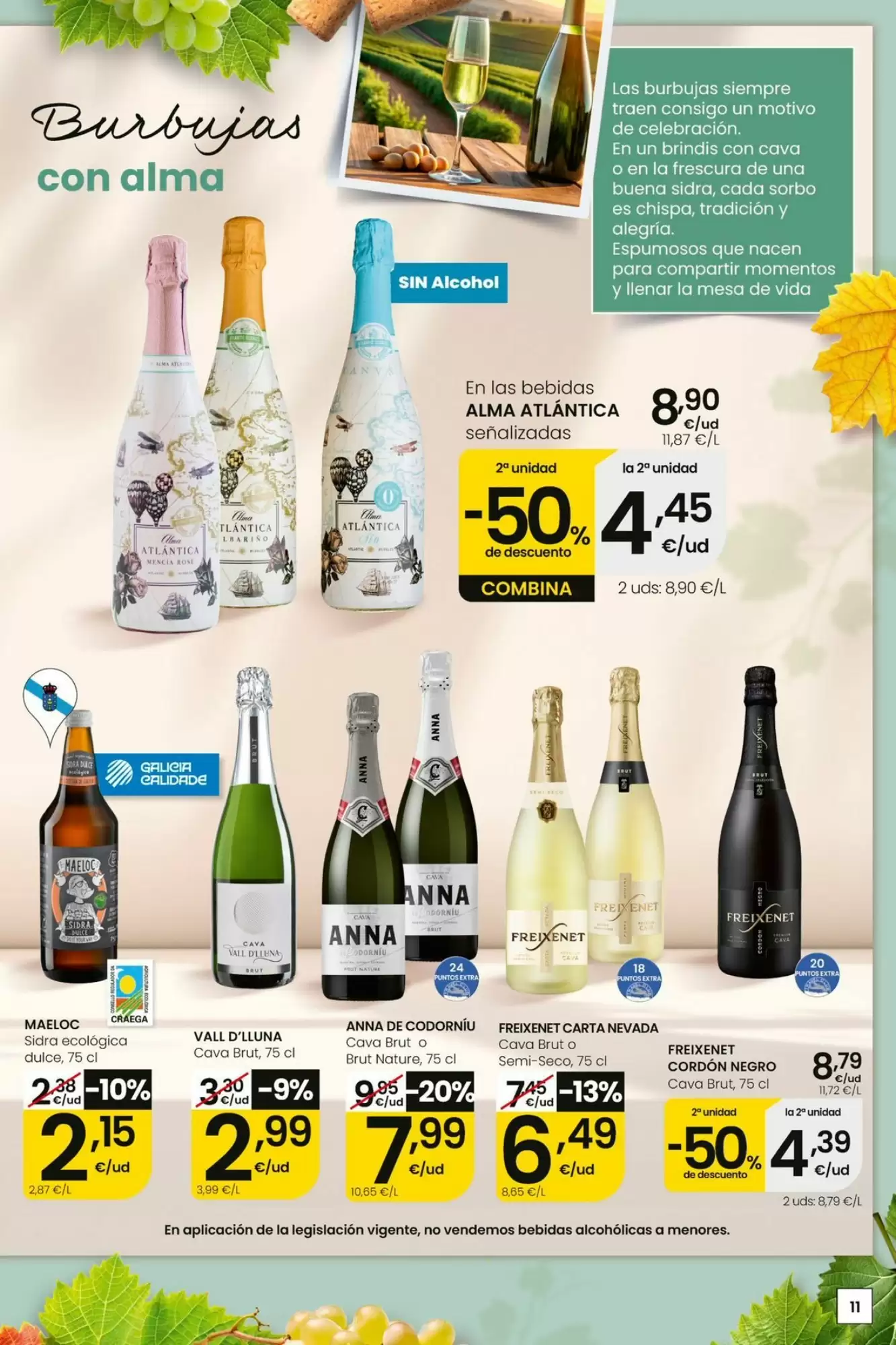 Folleto promocional de Eroski válido desde el 15/10/2026 - Página 11.