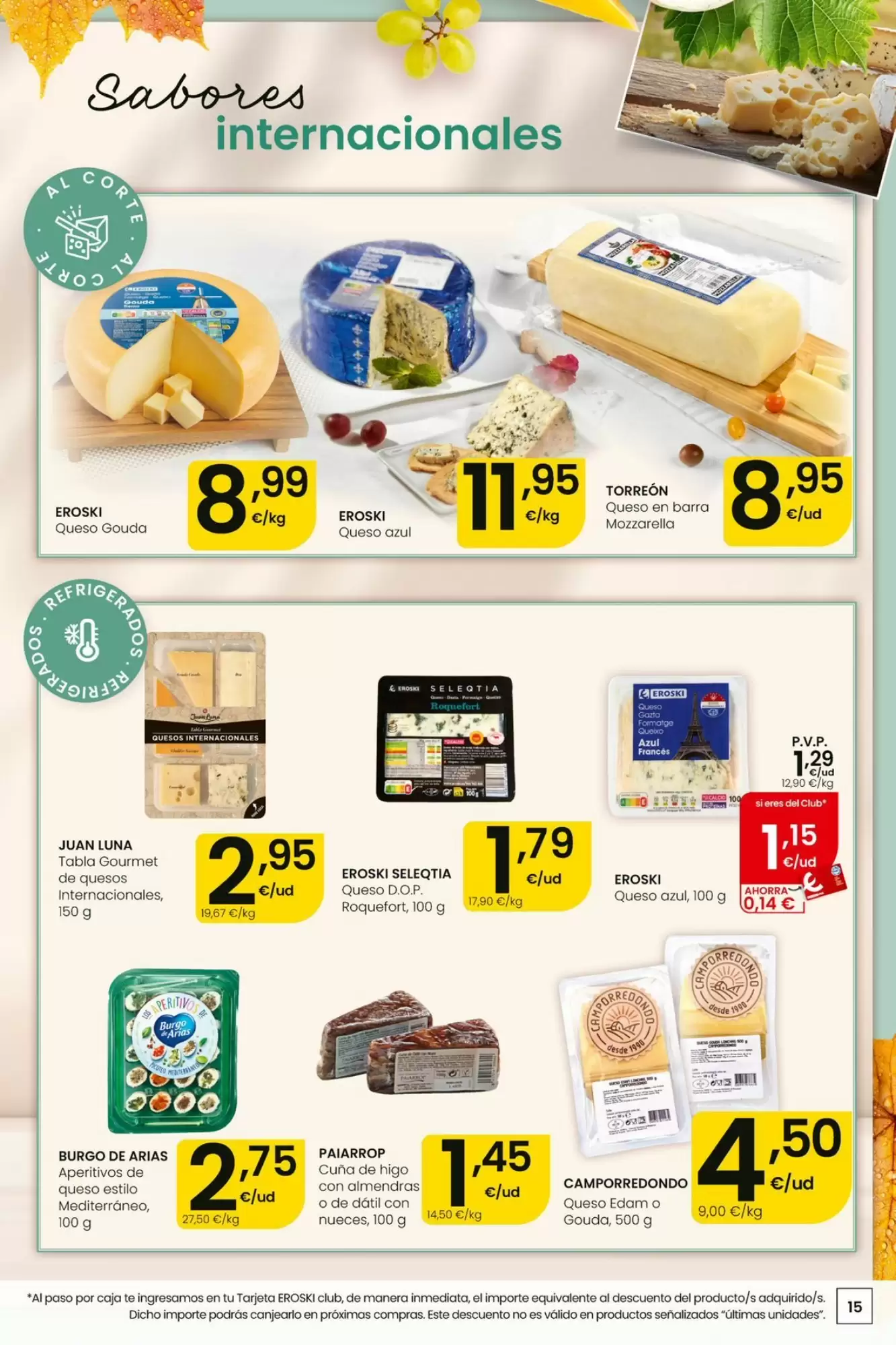 Folleto promocional de Eroski válido desde el 15/10/2026 - Página 15.