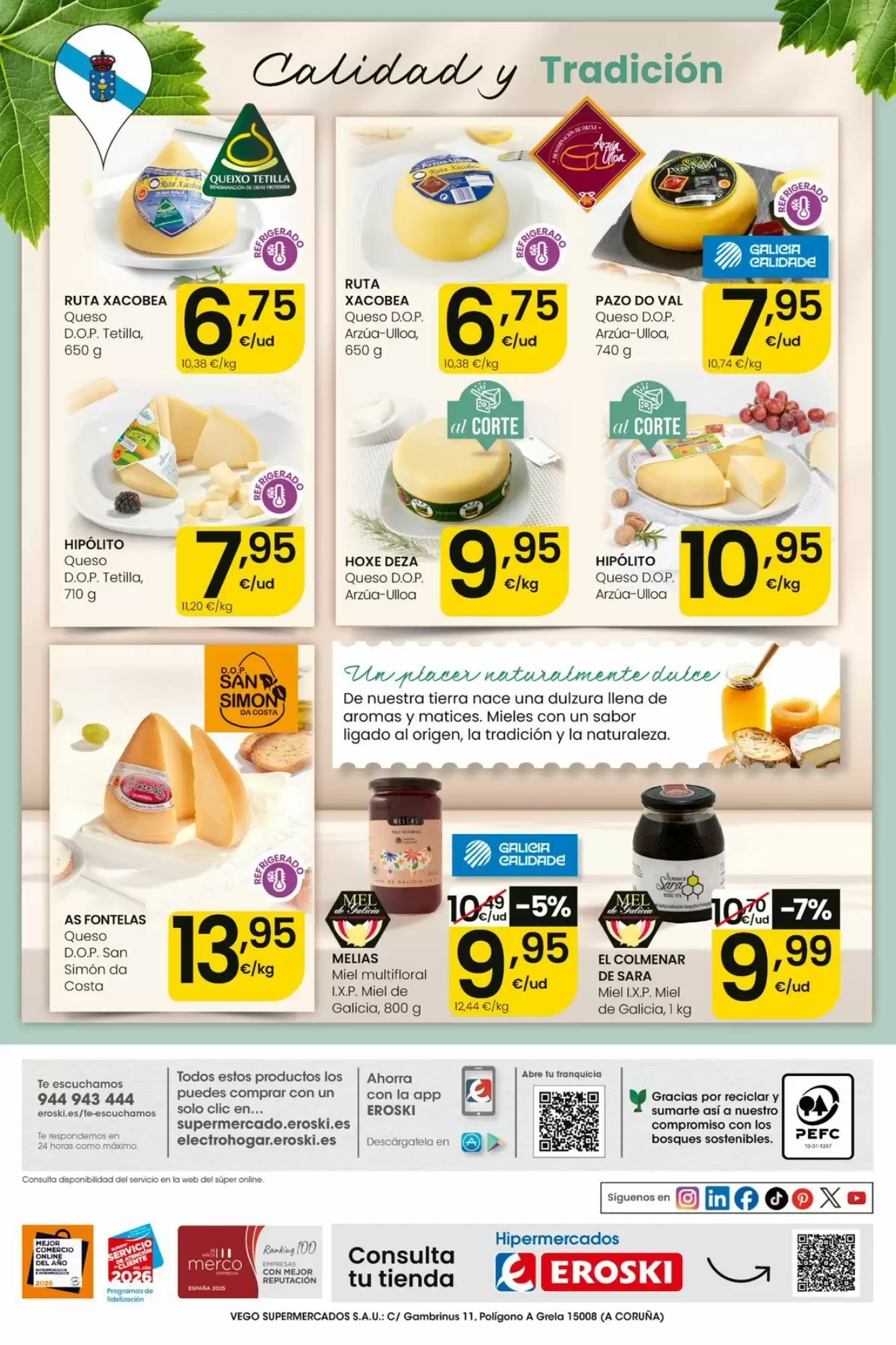Folleto promocional de Eroski válido desde el 15/10/2026 - Página 16.