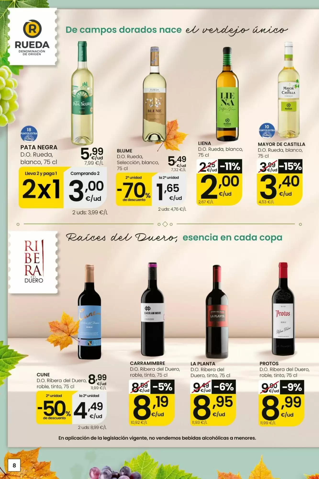 Folleto promocional de Eroski válido desde el 15/10/2026 - Página 8.