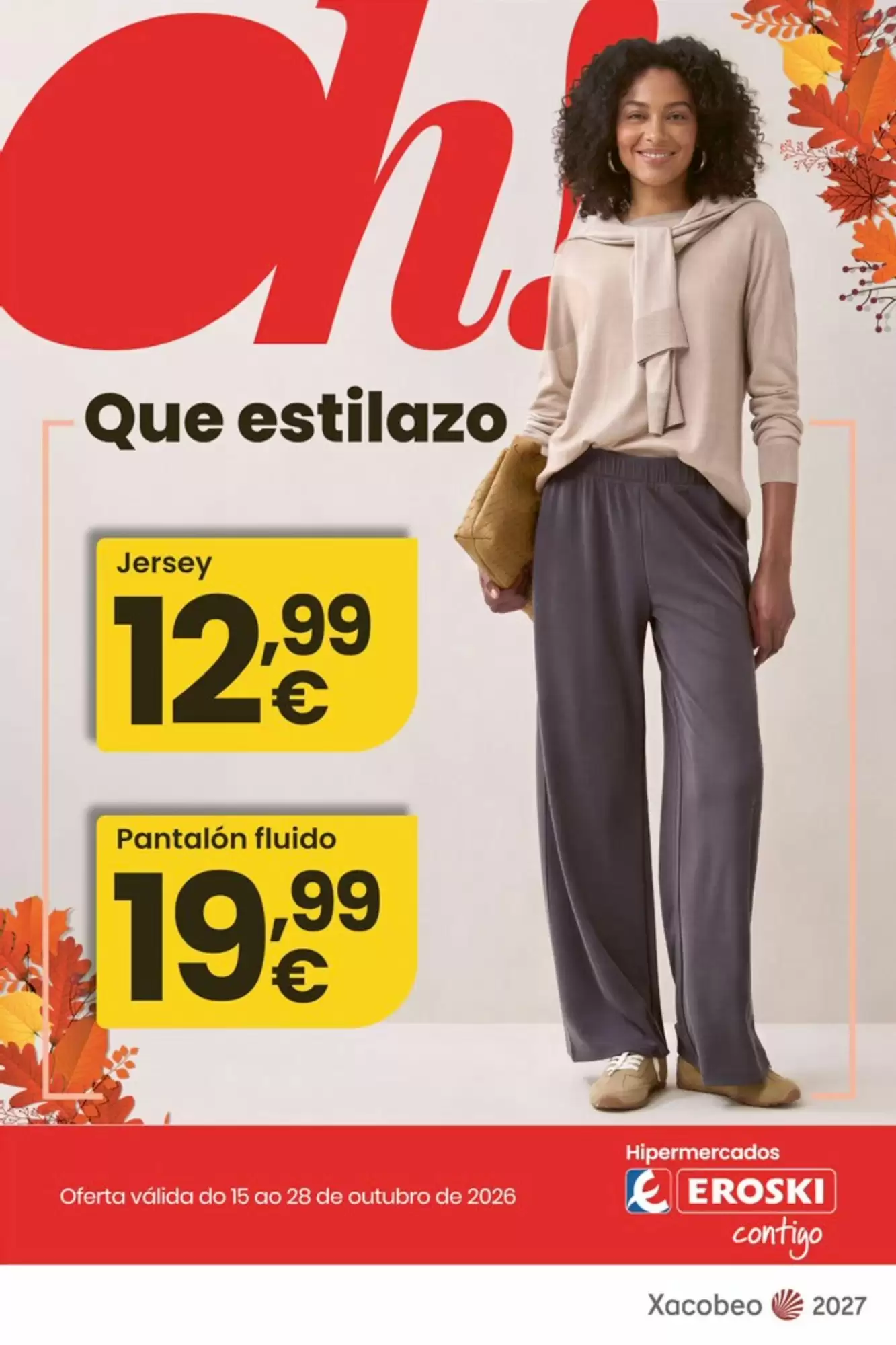 Folleto promocional de Eroski válido desde el 15/10/2026 - Página 1.