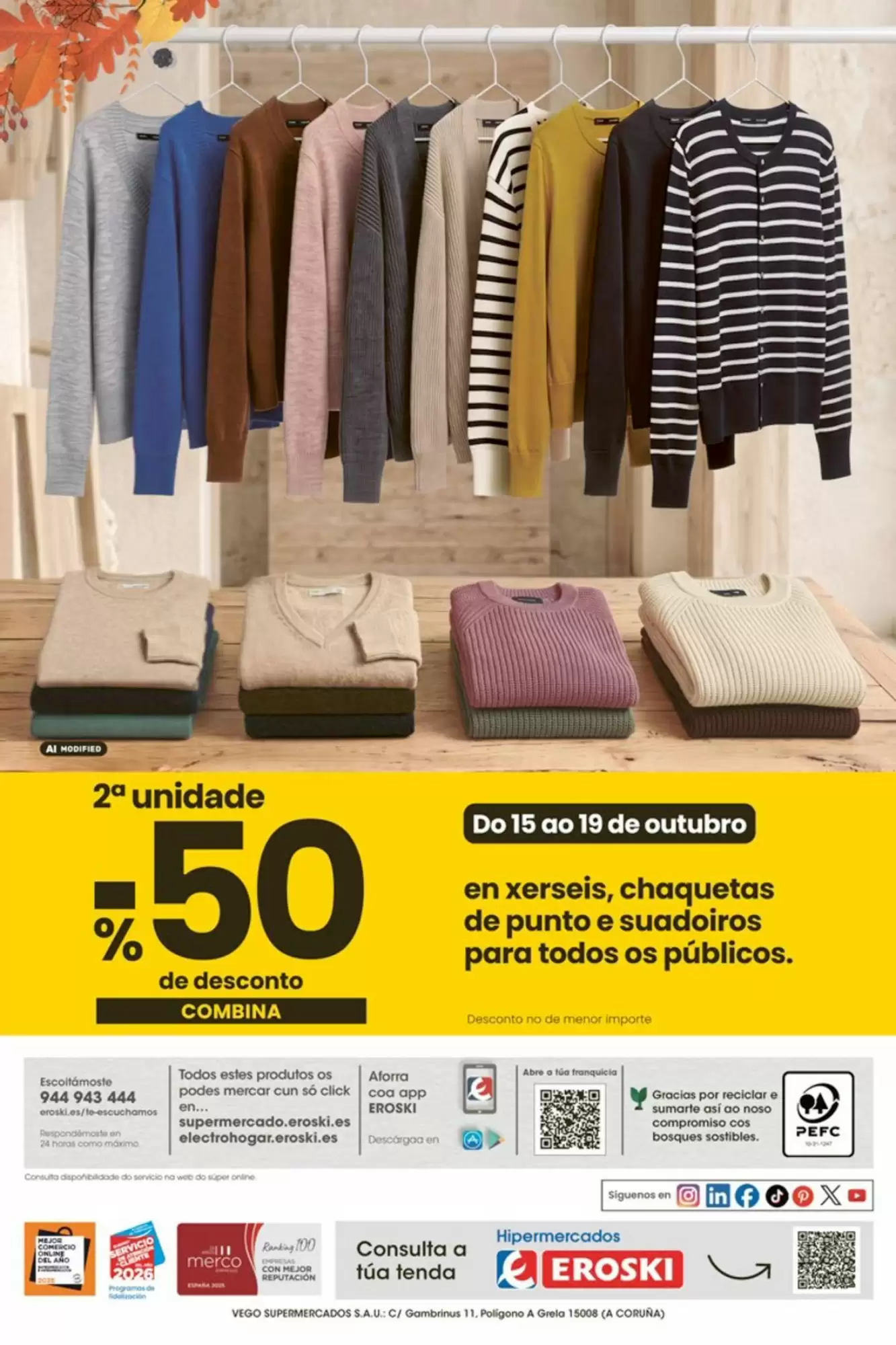 Folleto promocional de Eroski válido desde el 15/10/2026 - Página 8.