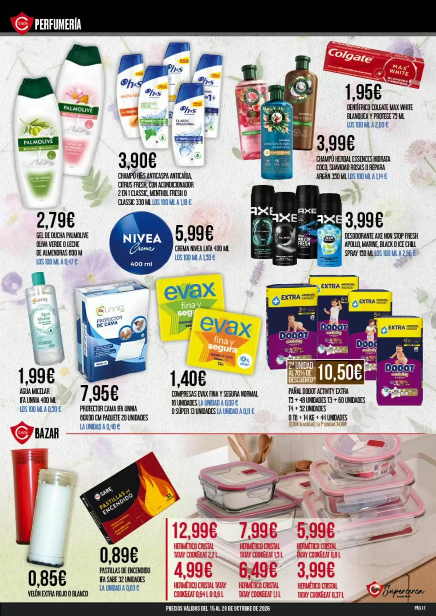 Folleto promocional de Claudio válido desde el 15/10/2026 - Página 11.
