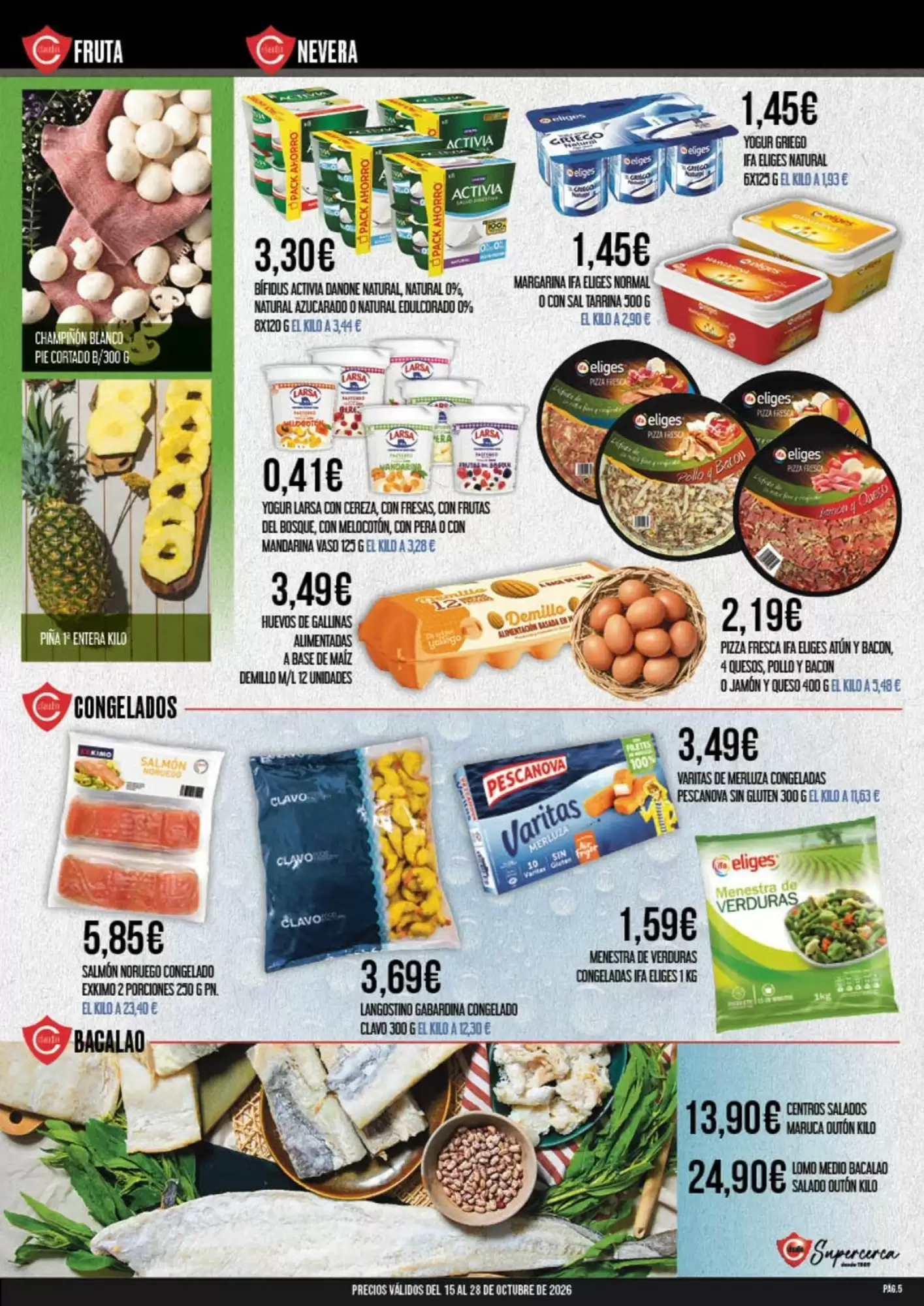 Folleto promocional de Claudio válido desde el 15/10/2026 - Página 5.