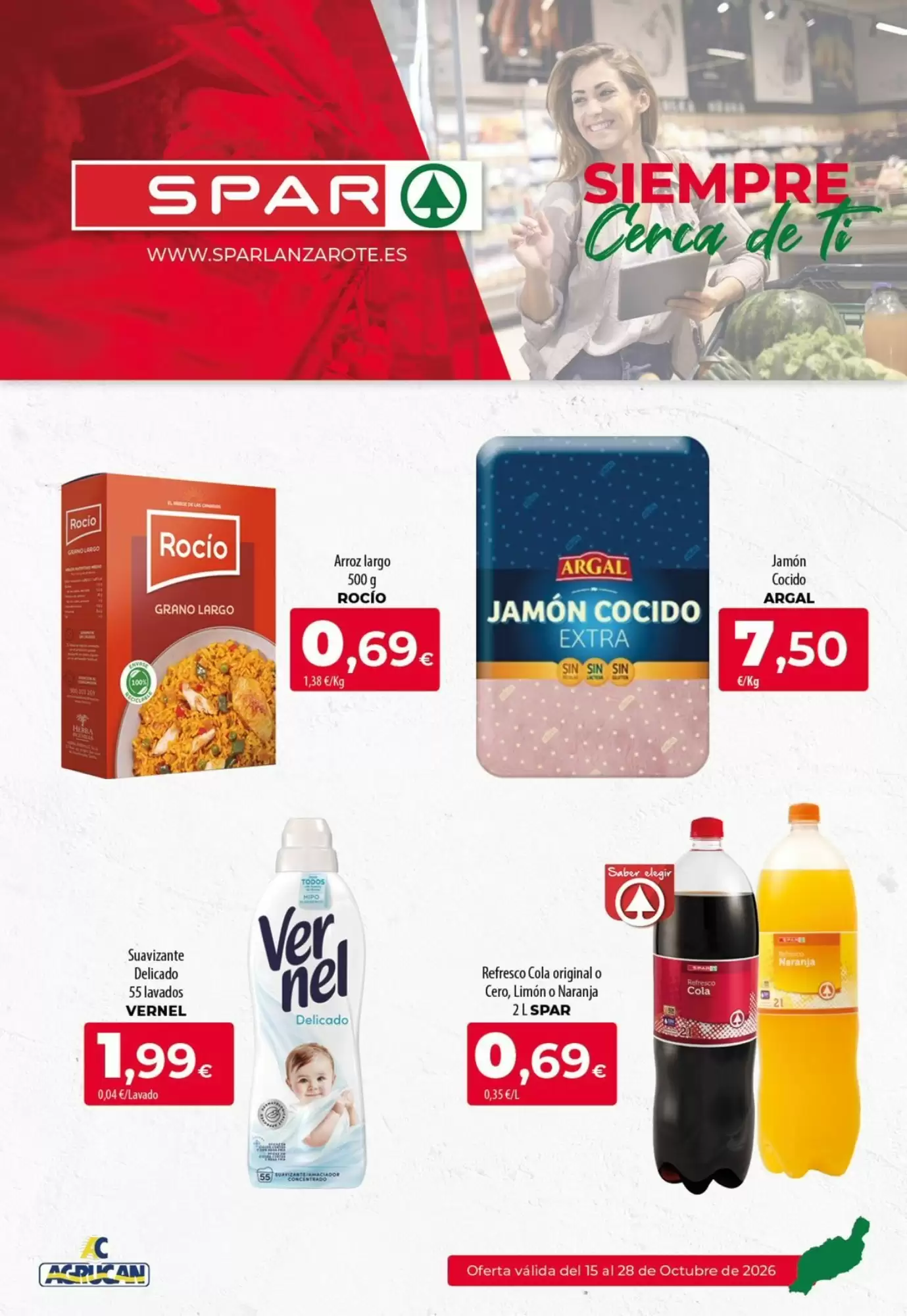 Folleto promocional de Spar válido desde el 15/10/2026 - Página 1.