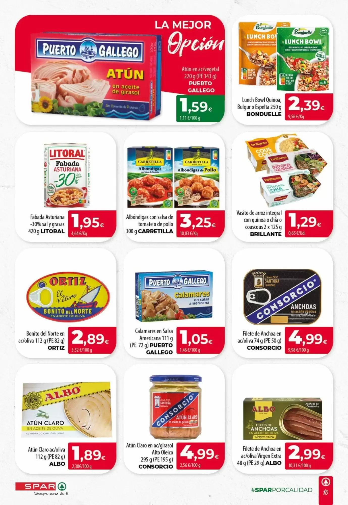 Folleto promocional de Spar válido desde el 15/10/2026 - Página 10.
