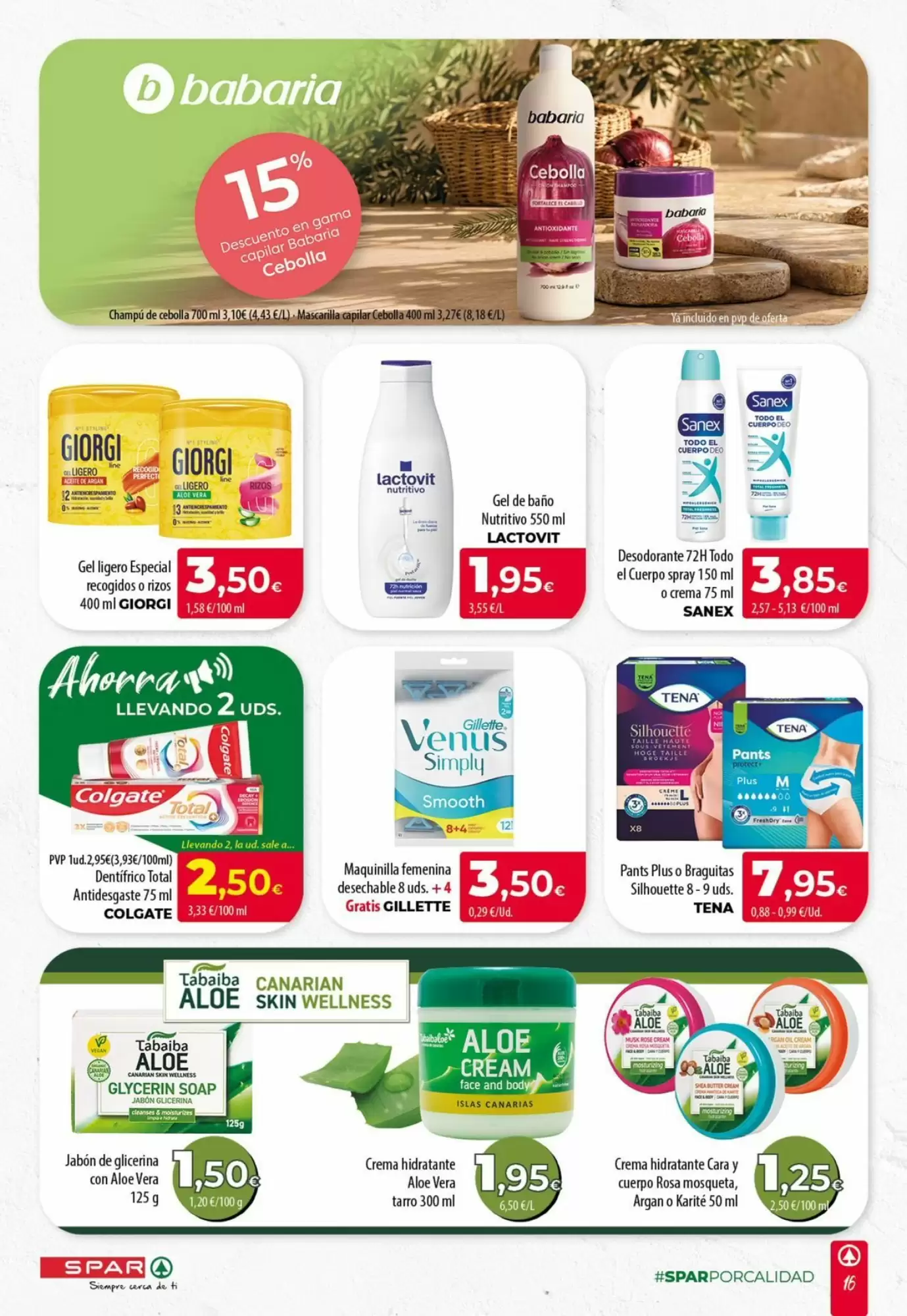 Folleto promocional de Spar válido desde el 15/10/2026 - Página 16.
