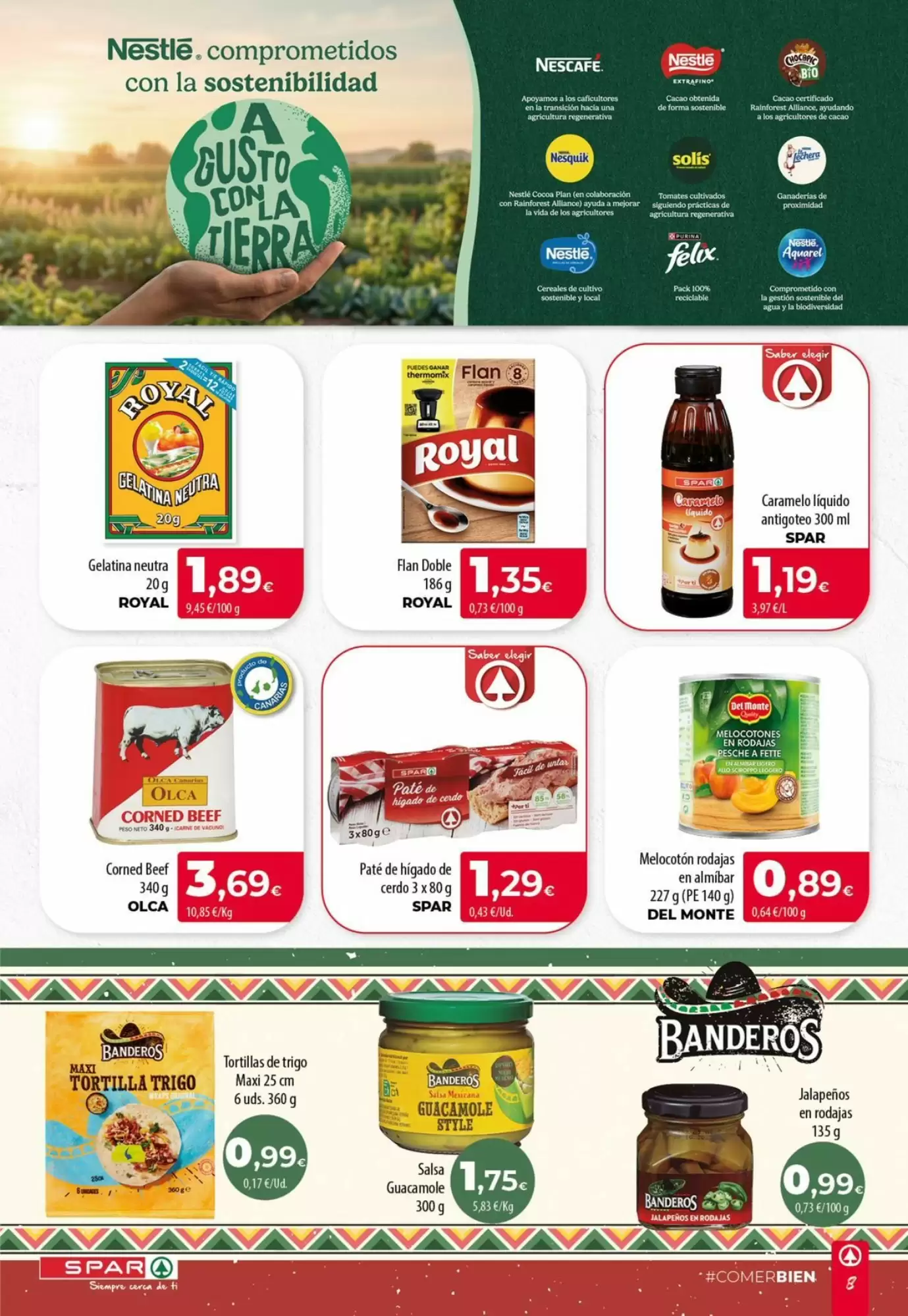 Folleto promocional de Spar válido desde el 15/10/2026 - Página 8.