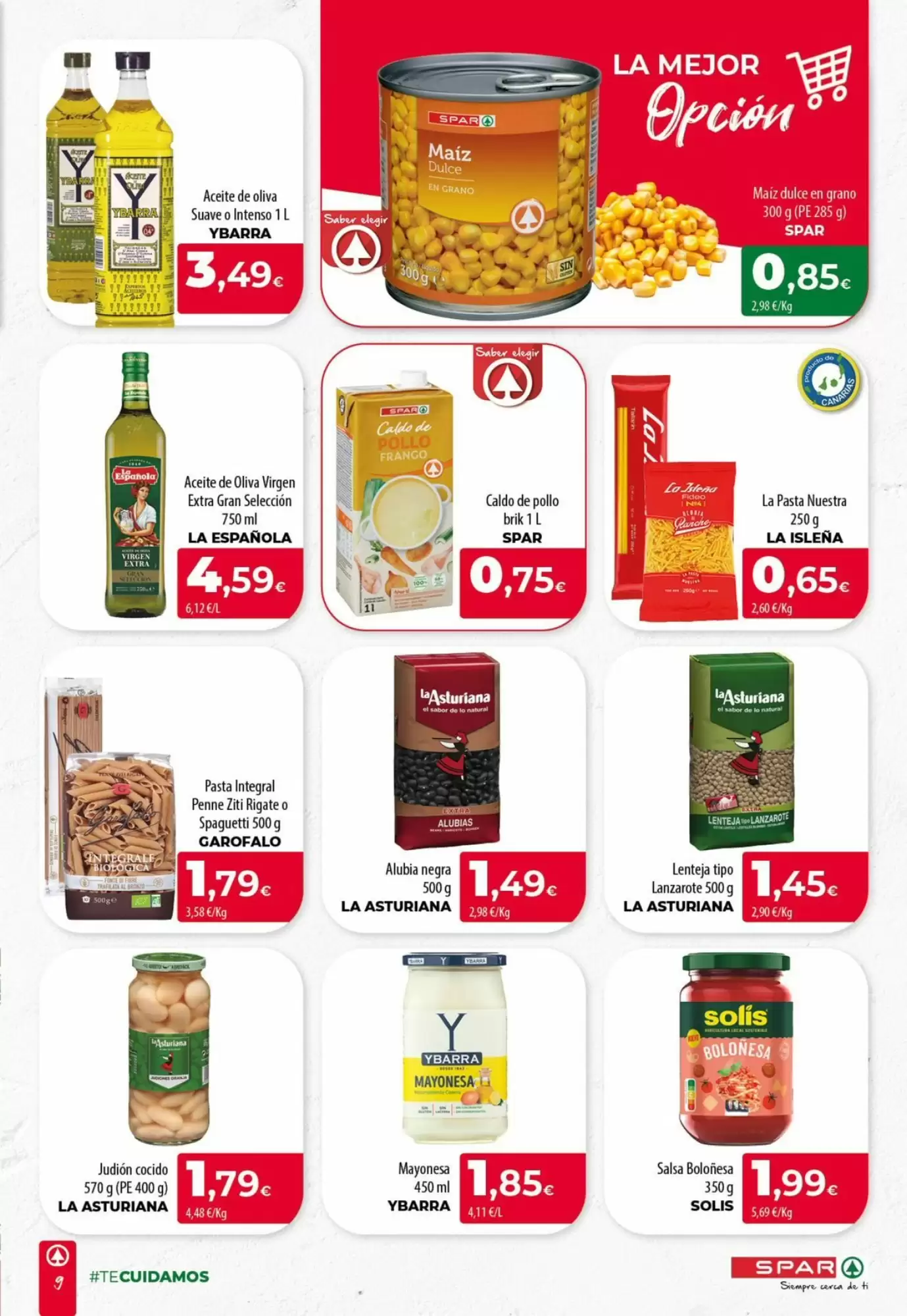 Folleto promocional de Spar válido desde el 15/10/2026 - Página 9.