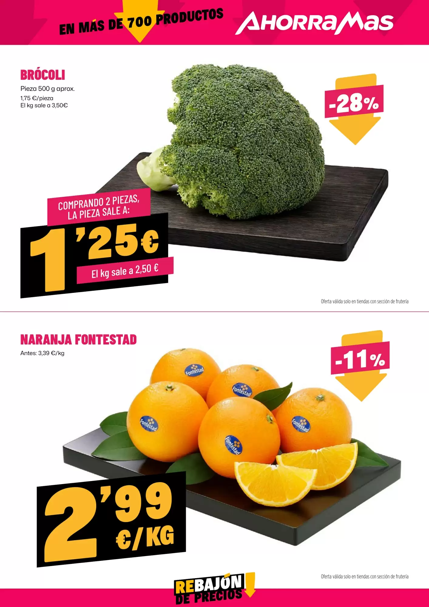 Folleto promocional de AhorraMas válido desde el 15/10/2026 - Página 3.