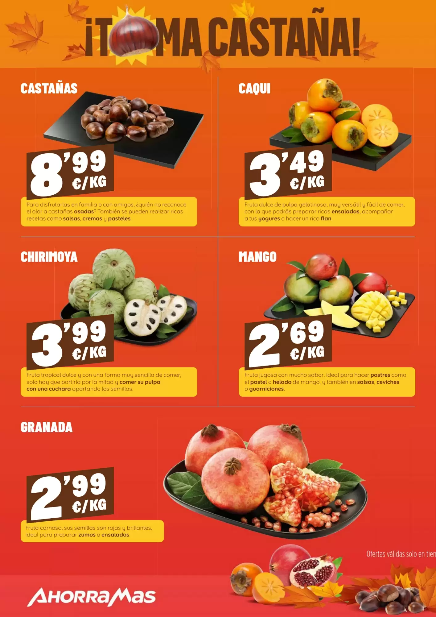 Folleto promocional de AhorraMas válido desde el 15/10/2026 - Página 6.