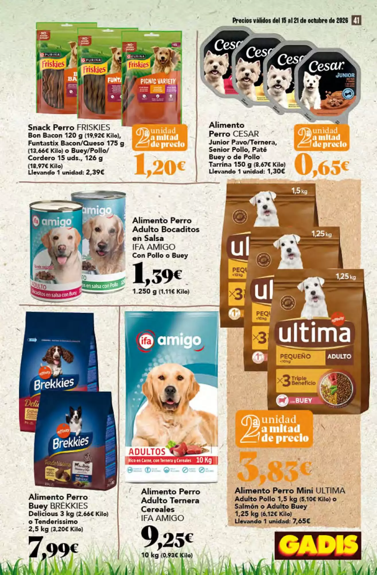 Folleto promocional de Gadis válido desde el 15/10/2026 - Página 41.