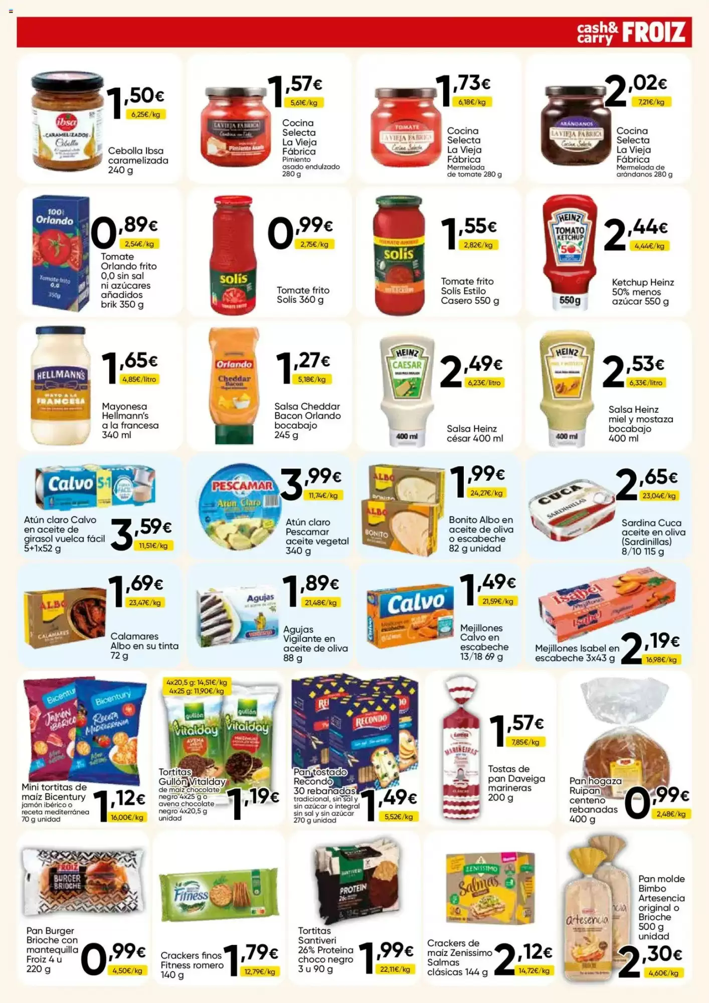 Folleto promocional de FROIZ válido desde el 15/10/2026 - Página 3.