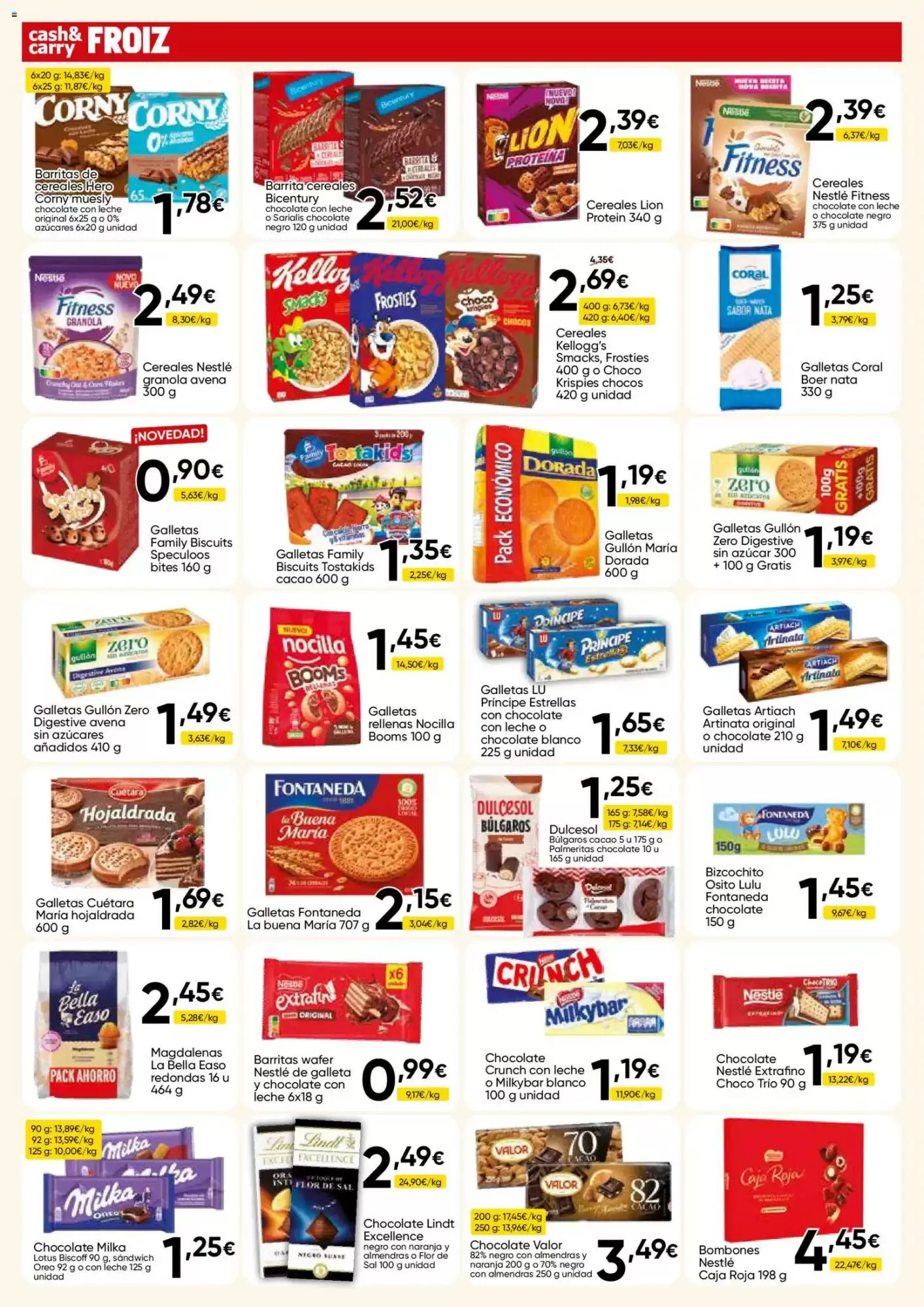 Folleto promocional de FROIZ válido desde el 15/10/2026 - Página 4.