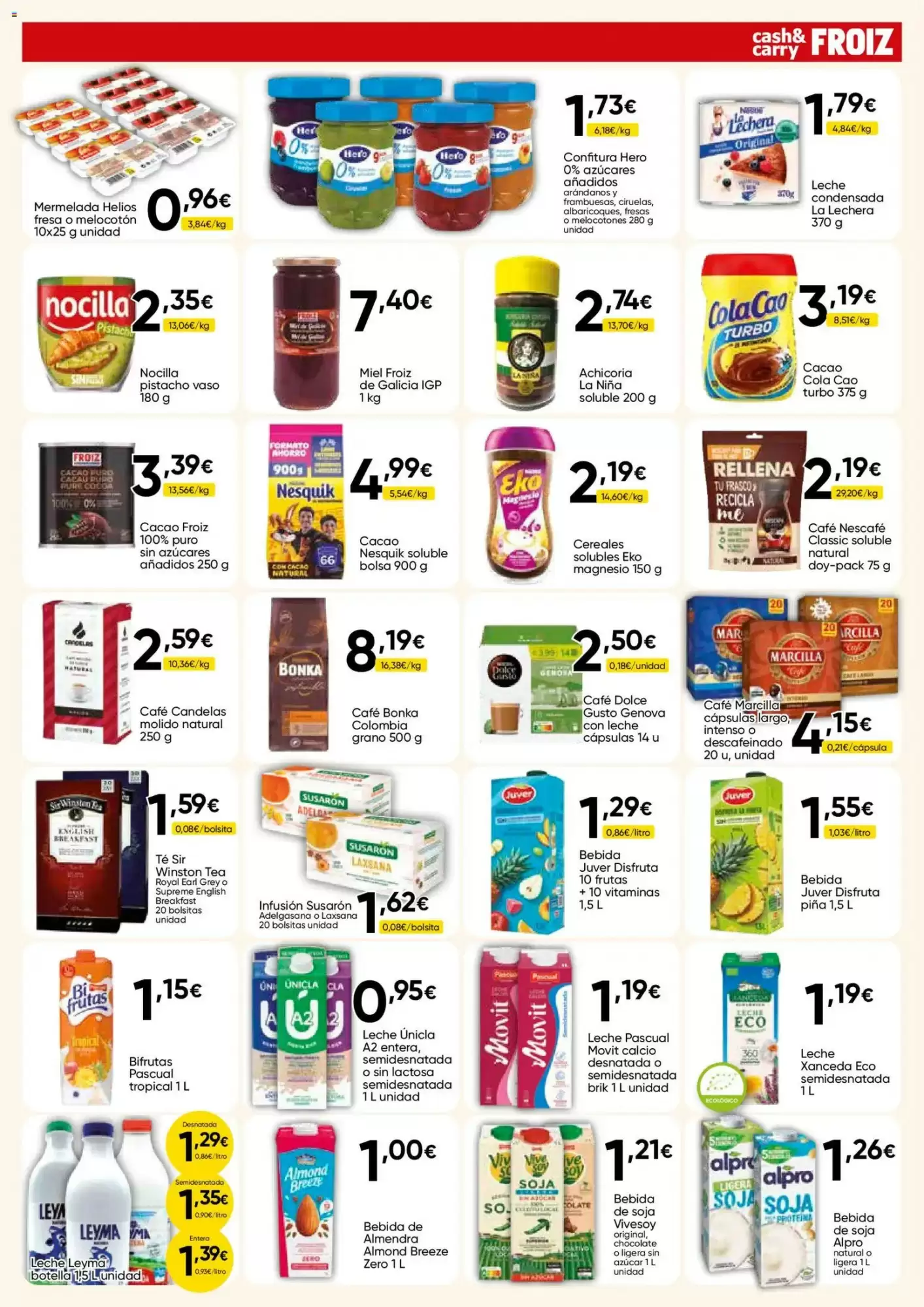 Folleto promocional de FROIZ válido desde el 15/10/2026 - Página 5.