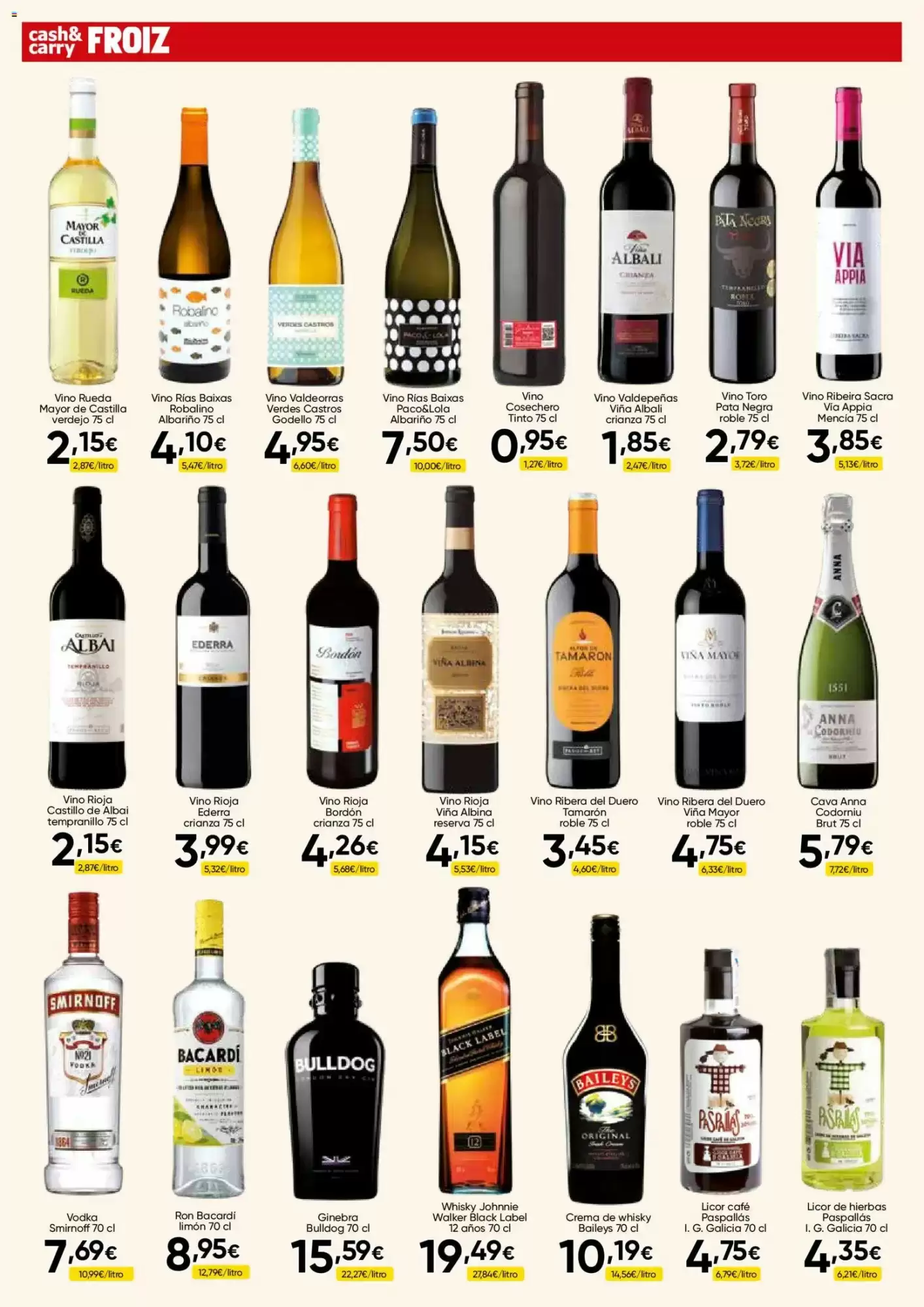 Folleto promocional de FROIZ válido desde el 15/10/2026 - Página 8.
