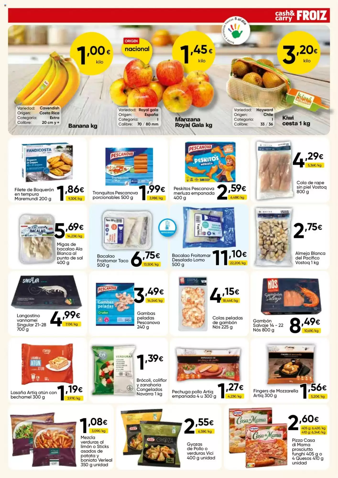 Folleto promocional de FROIZ válido desde el 15/10/2026 - Página 9.