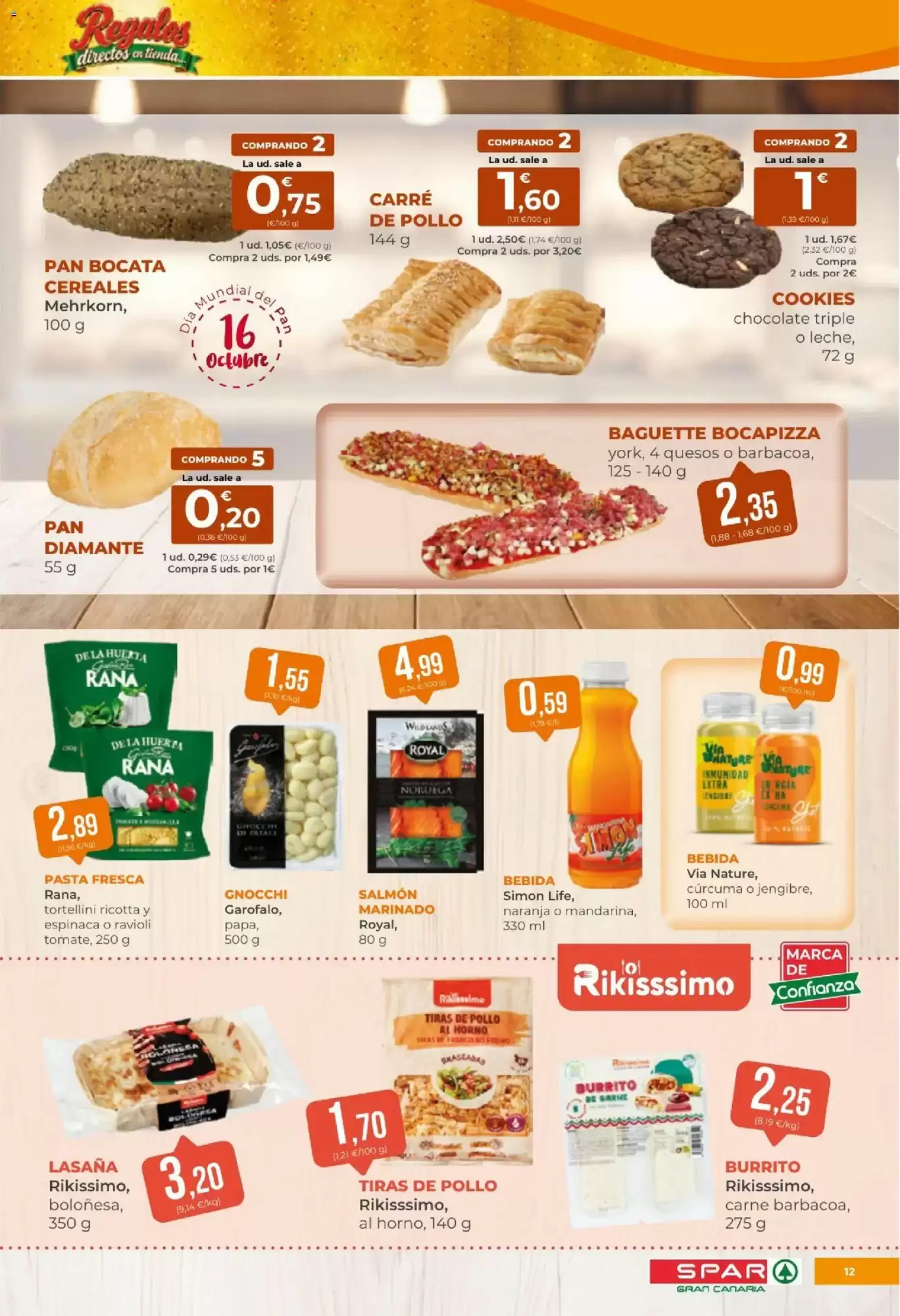 Folleto promocional de Spar válido desde el 16/10/2026 - Página 12.