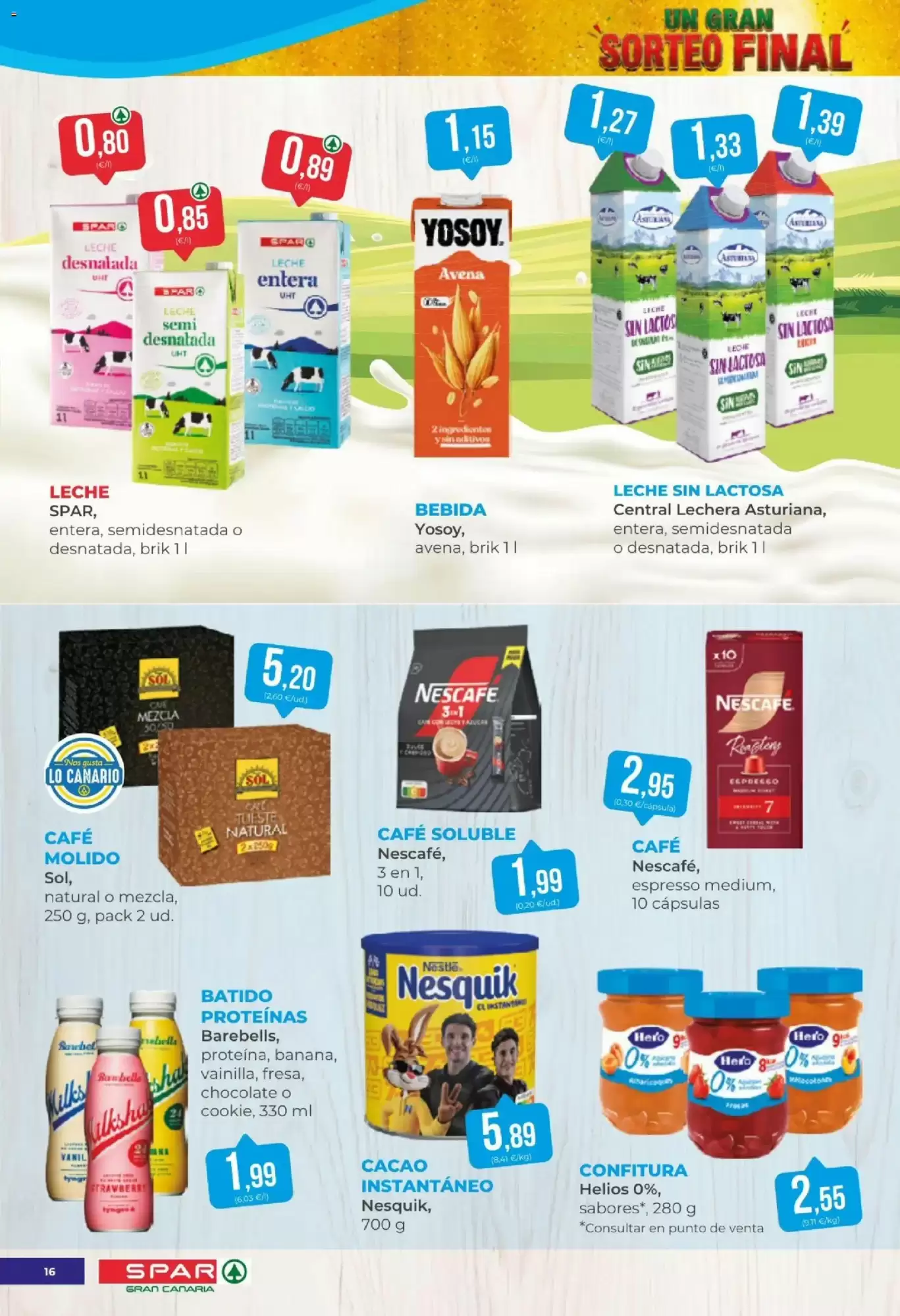 Folleto promocional de Spar válido desde el 16/10/2026 - Página 16.