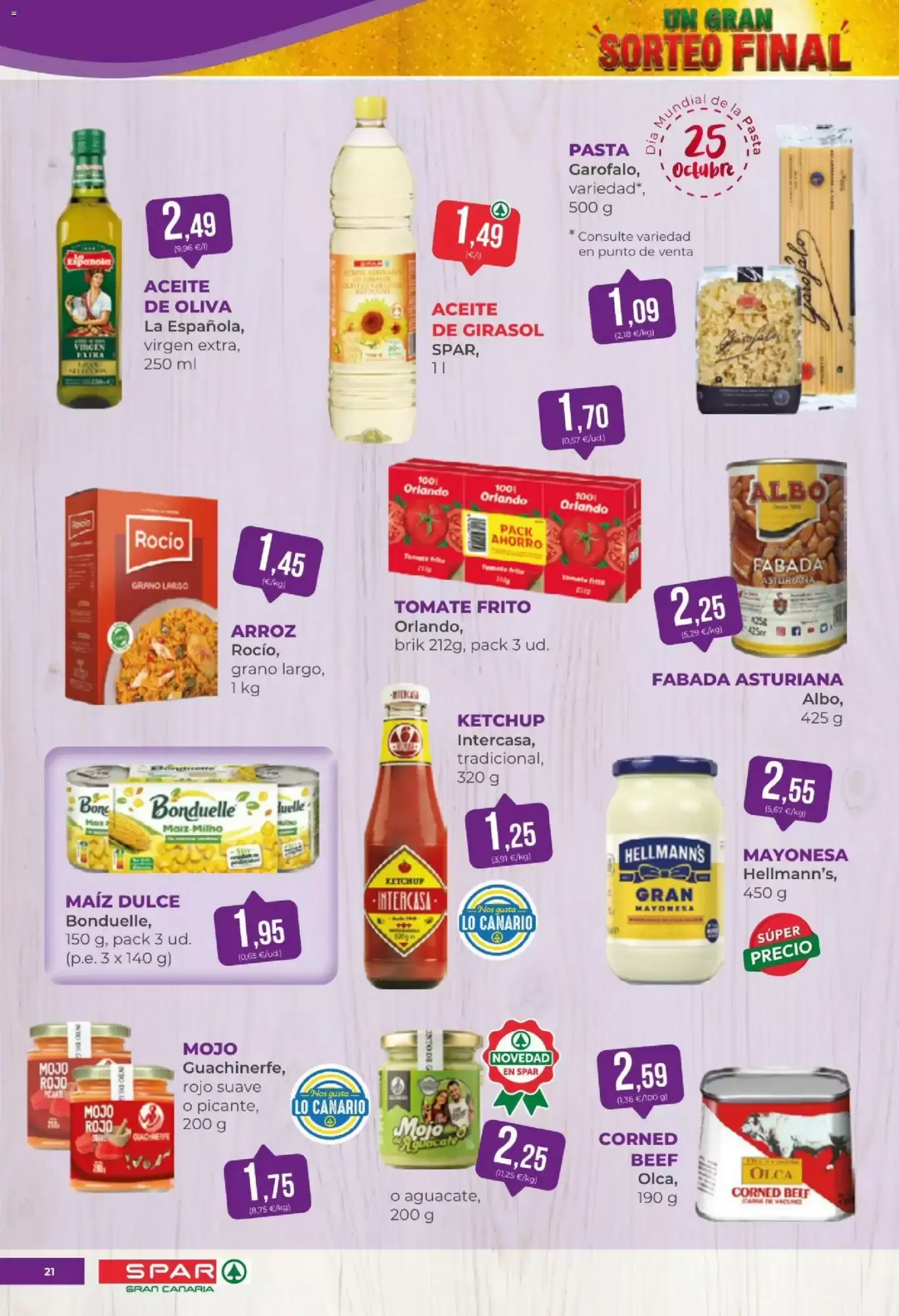 Folleto promocional de Spar válido desde el 16/10/2026 - Página 21.