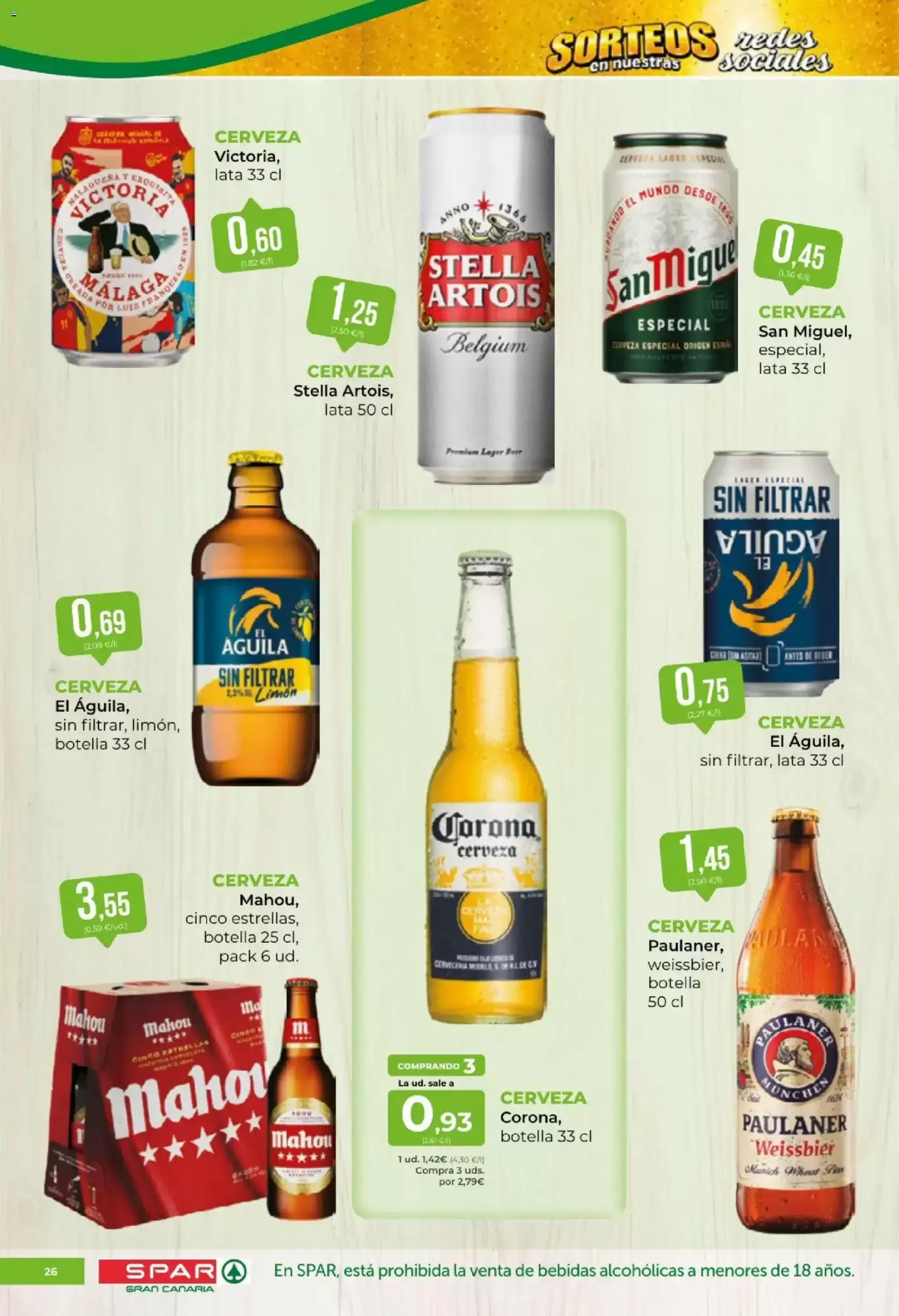 Folleto promocional de Spar válido desde el 16/10/2026 - Página 26.
