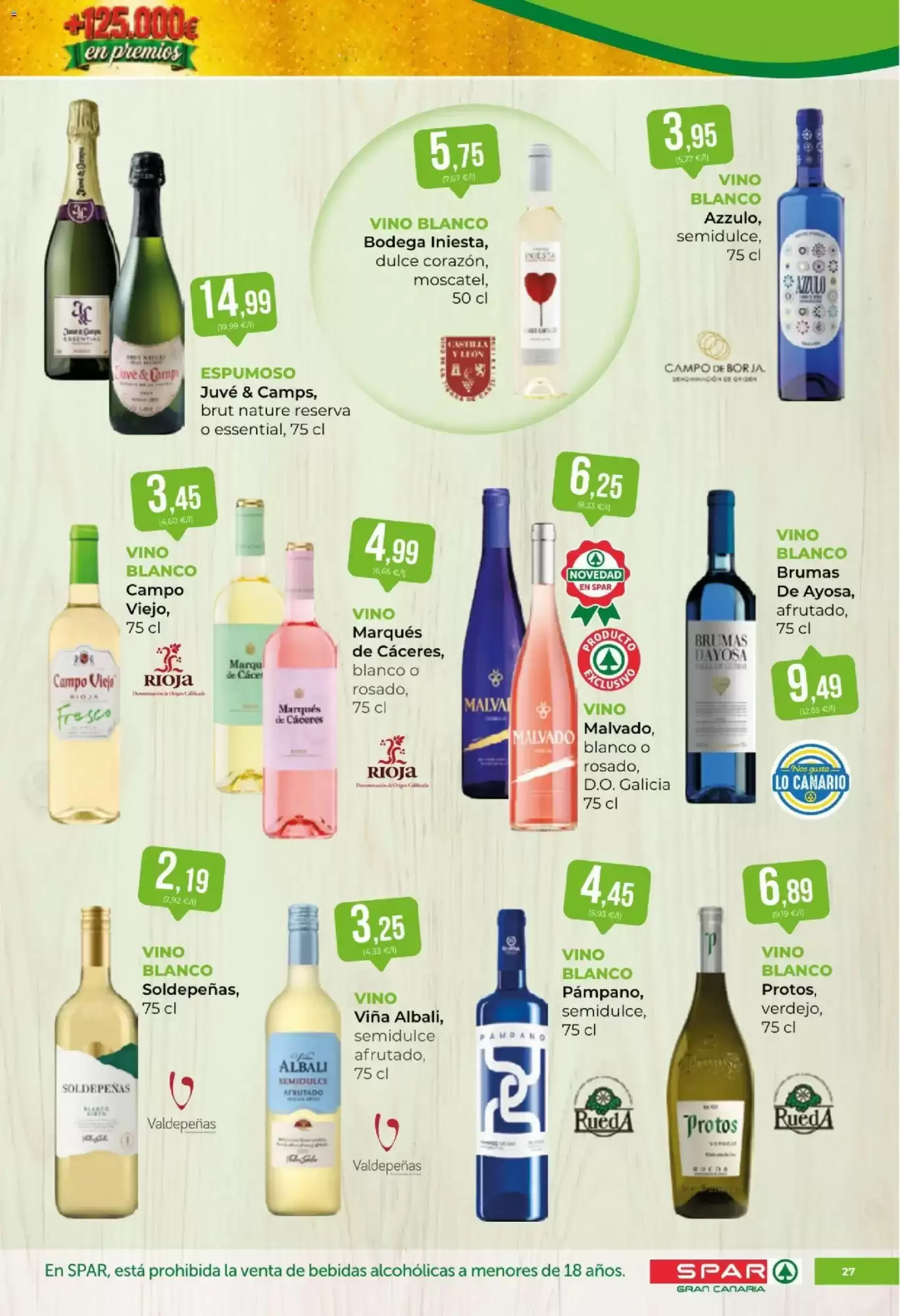 Folleto promocional de Spar válido desde el 16/10/2026 - Página 27.