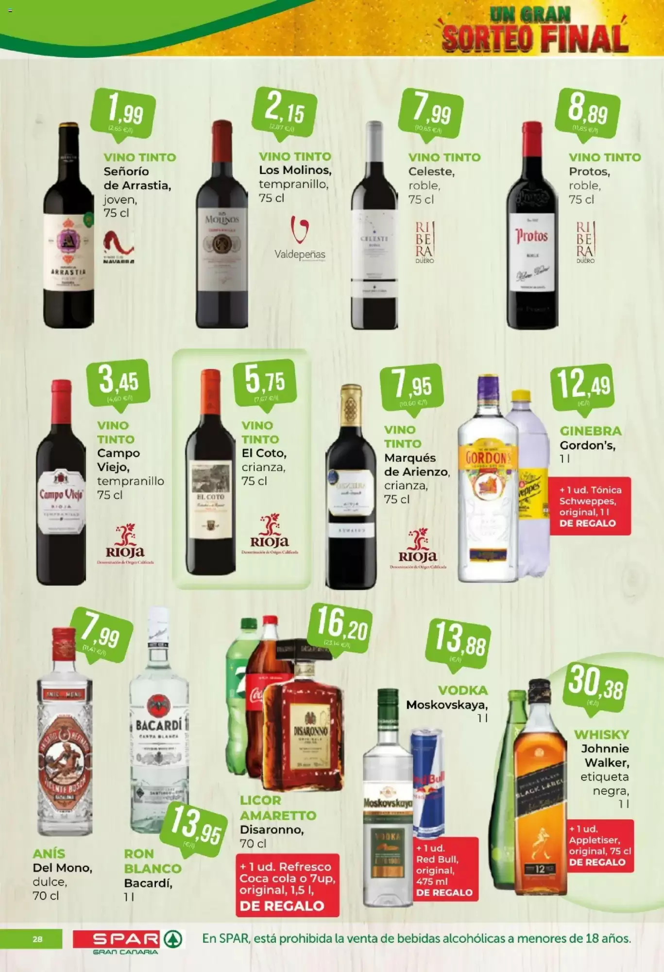 Folleto promocional de Spar válido desde el 16/10/2026 - Página 28.