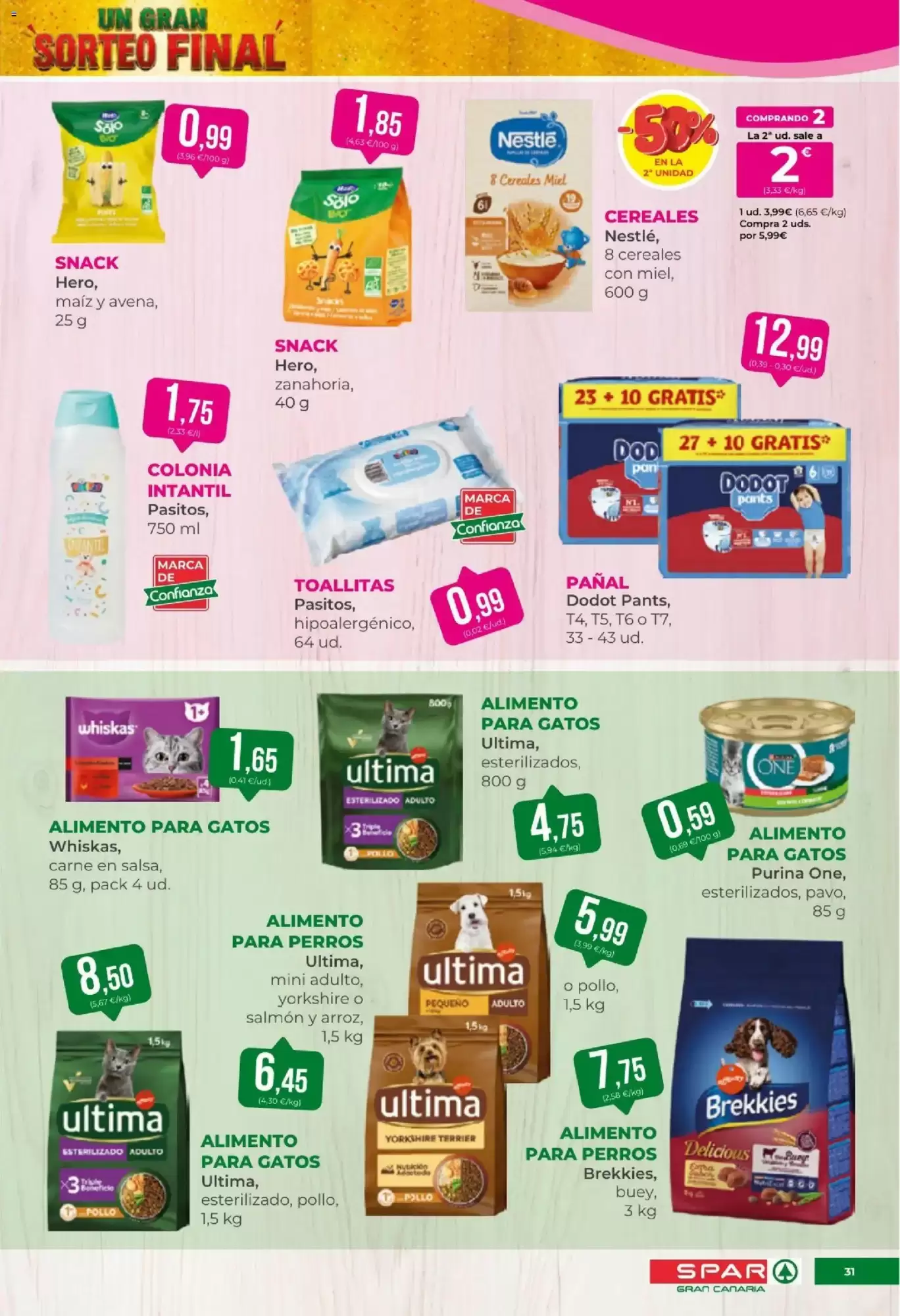 Folleto promocional de Spar válido desde el 16/10/2026 - Página 31.