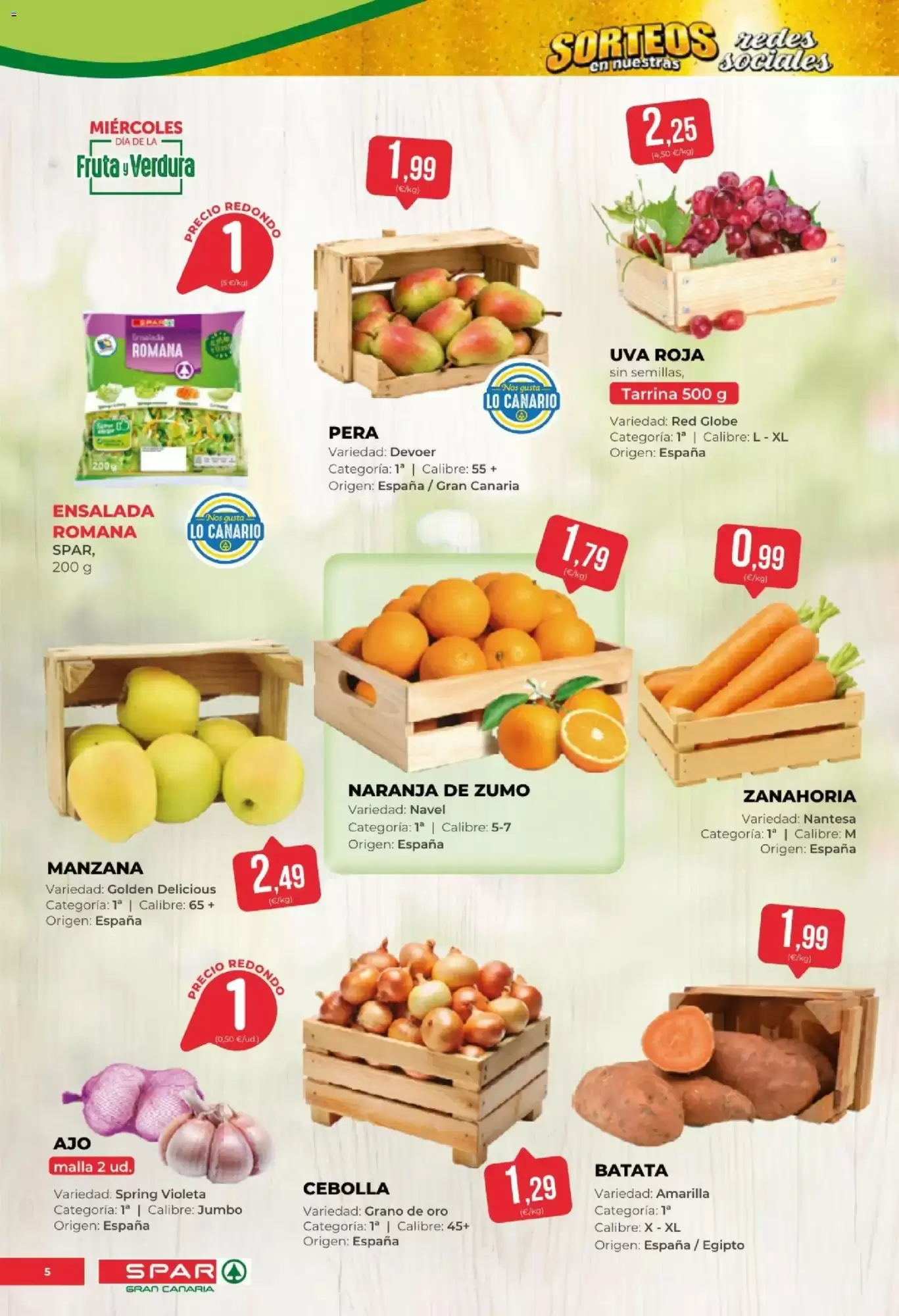 Folleto promocional de Spar válido desde el 16/10/2026 - Página 5.