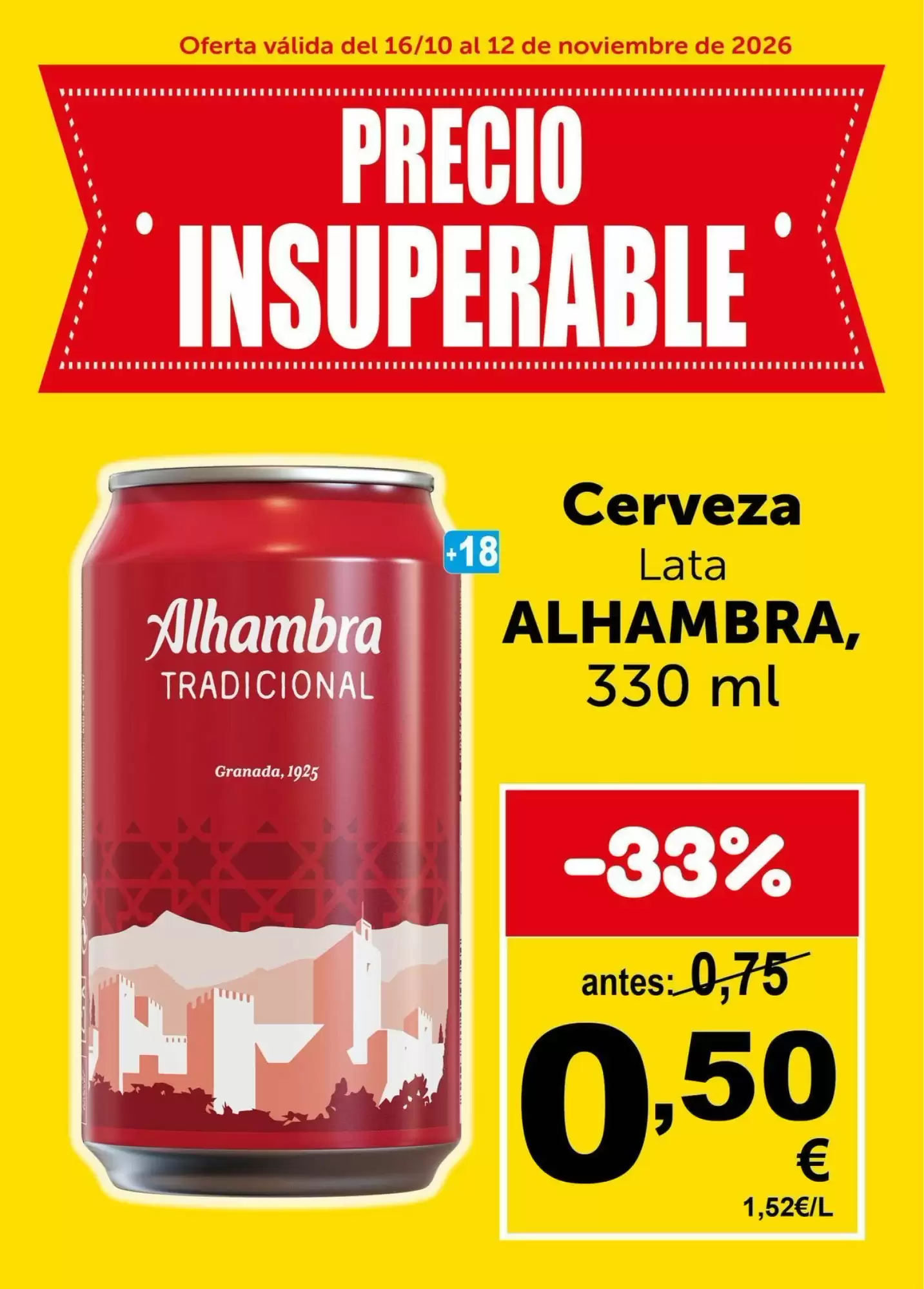 Folleto promocional de Masymas válido desde el 16/10/2026 - Página 1.