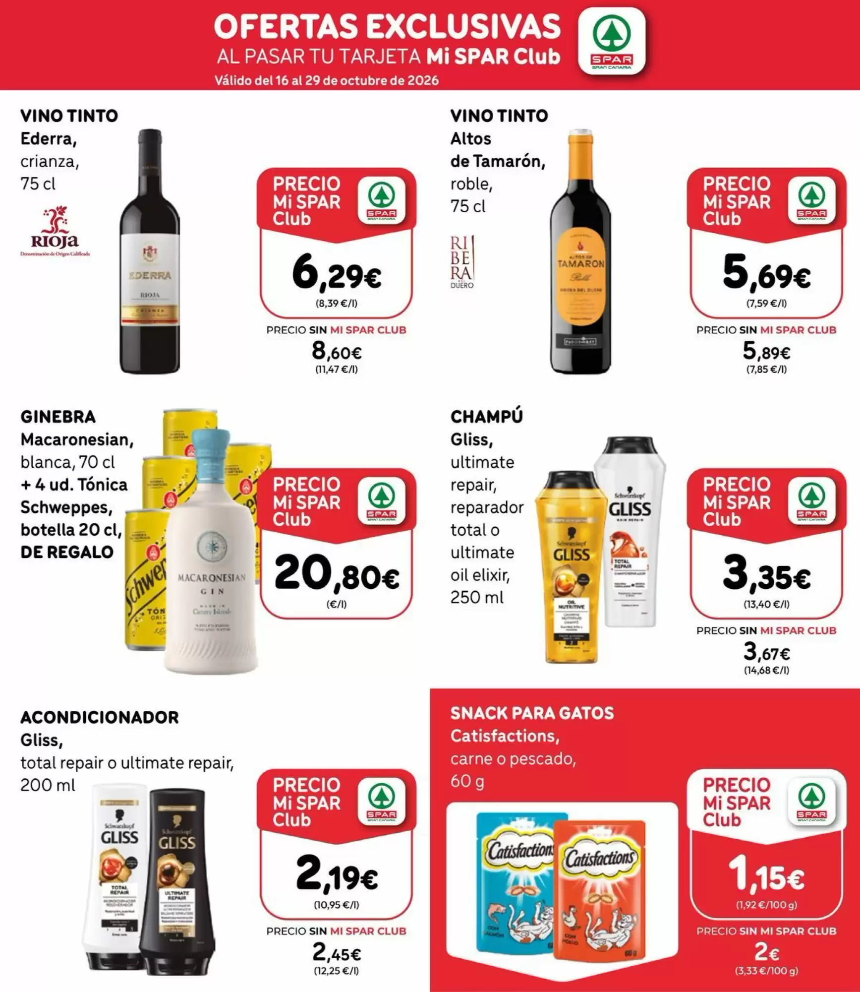 Folleto promocional de SPAR Gran Canaria válido desde el 16/10/2026 - Página 3.